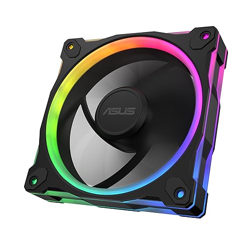 Miniatura 61 de ASUS Ventilador PWM ROG Strix XF120 silencioso de 4 pines para fundas de PC, radiadores o refrigeración de CPU