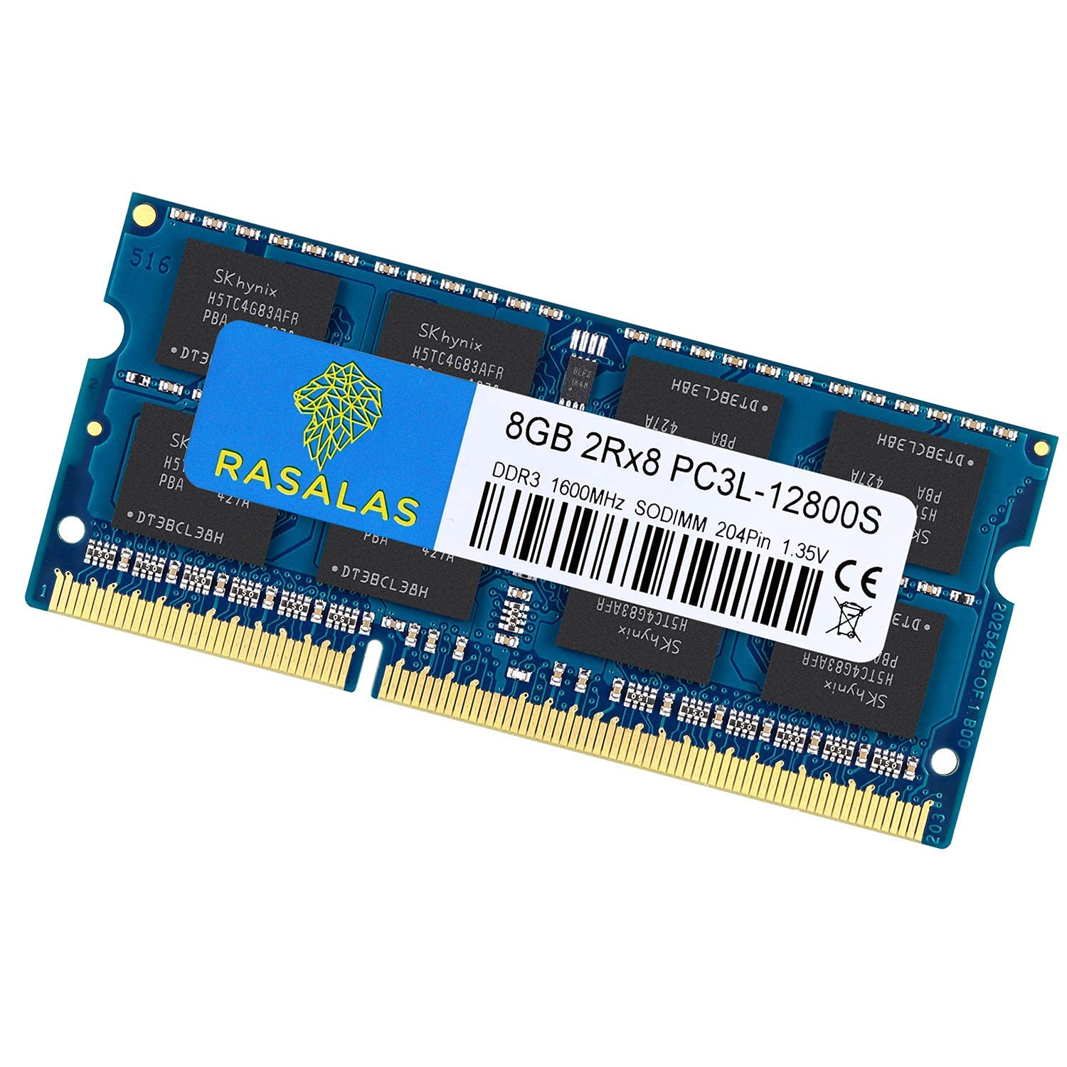 Rasalas 8GB DDR3 1600MHz SODIMM メモリー　×5 Rasalas 8GB PC3L-12800S ddr3l-1600 sodimm 1600mhz Laptop RAM DDR3L