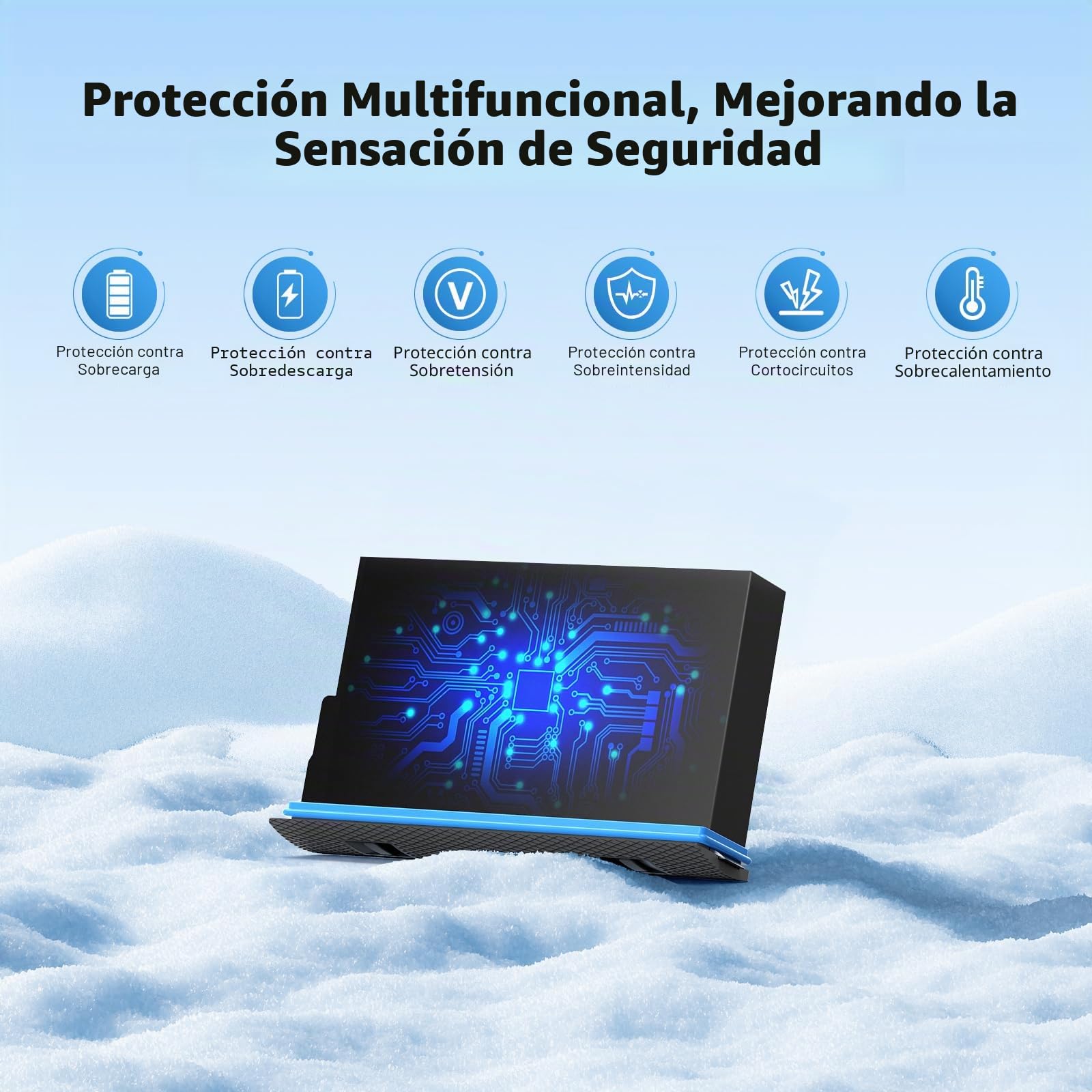 melasta para Batería Insta360 x5, con 2 Baterías de Iones de Litio (2800mAh) y 1 Cargador de Batería, con Capacidad para Almacenar una Tarjeta SD