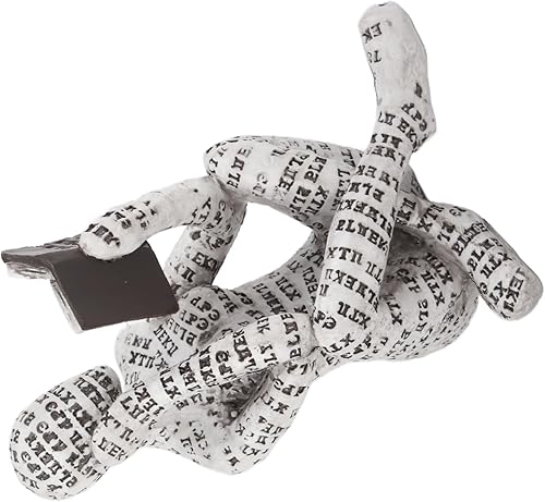 Vista 4 de Marhynchus Estatuilla de mujer de lectura, innovadora, estatua de señora, moldeo de pulpa, estantería, figuritas (A), ornamento de lectura, estatua