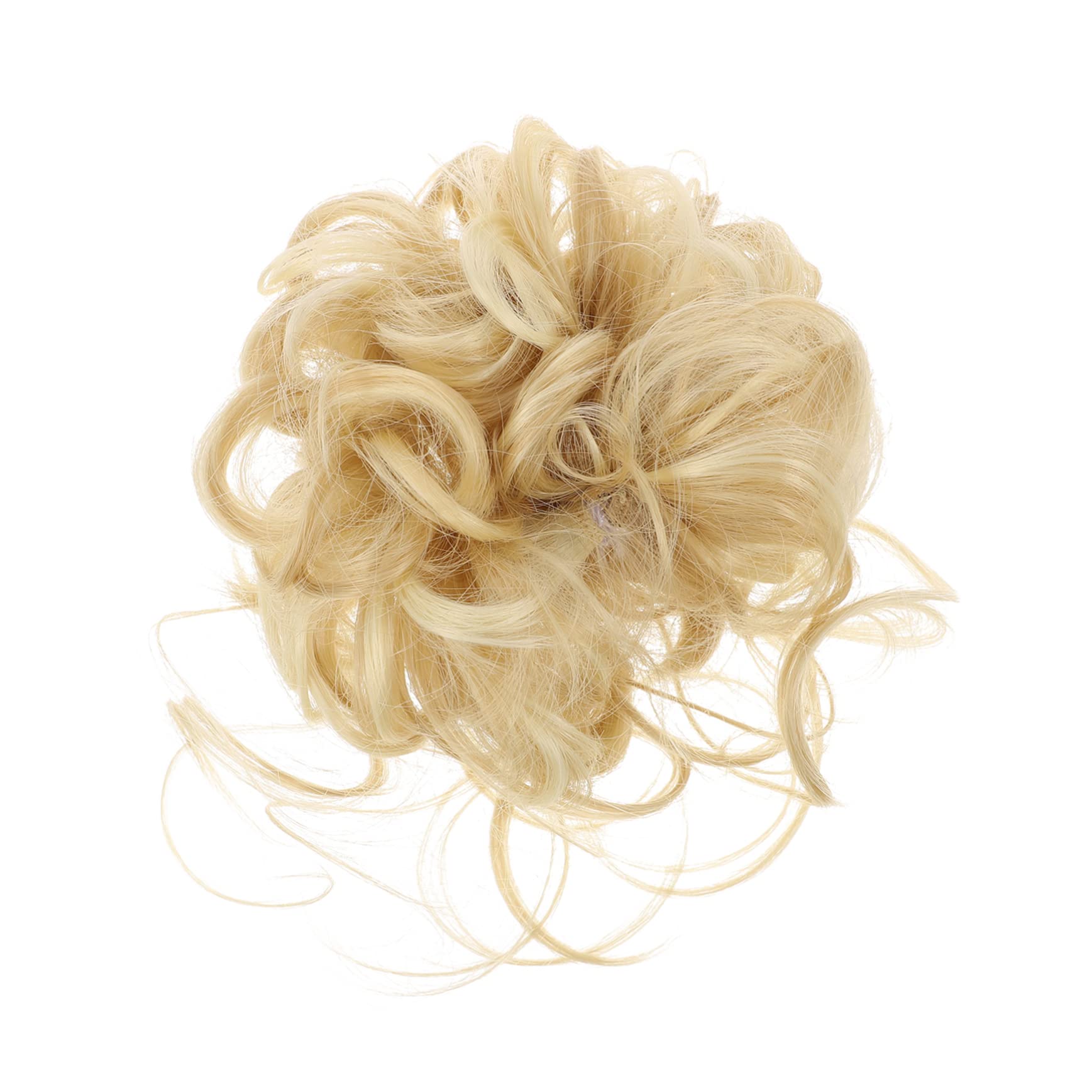 FRCOLORLong Beard Messy Bun messy hair bun scrunchies fake bun messy hair extensions messy bun hairpiece brazilian bond builder b3 chignon Miss wig curls High temperature wire