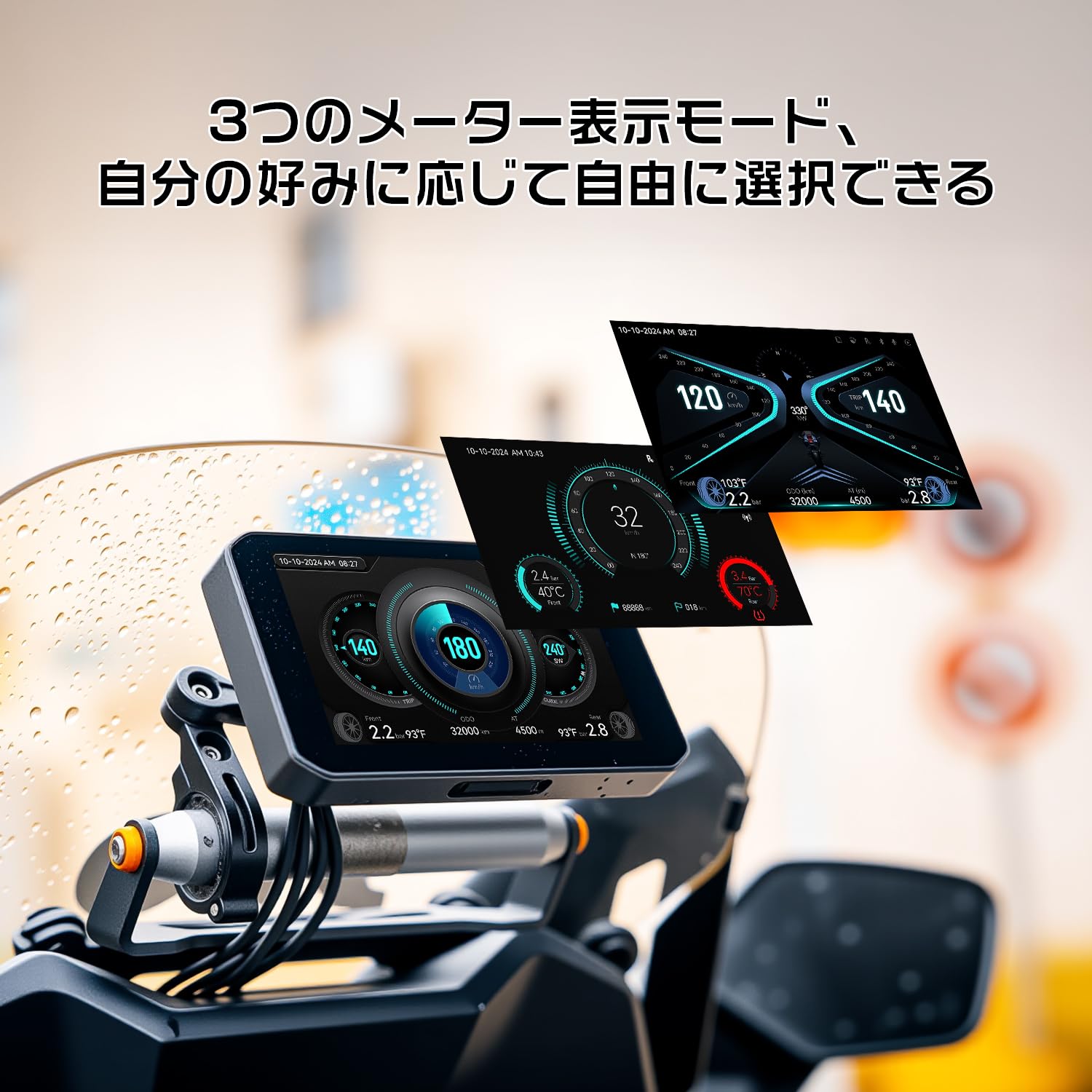 Amazon.co.jp: JADO バイク用ドライブレコーダー CarPlay/Android Auto