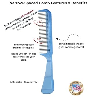 Amazon | 絹のように滑らかな回転歯を備えたヘアクードクター