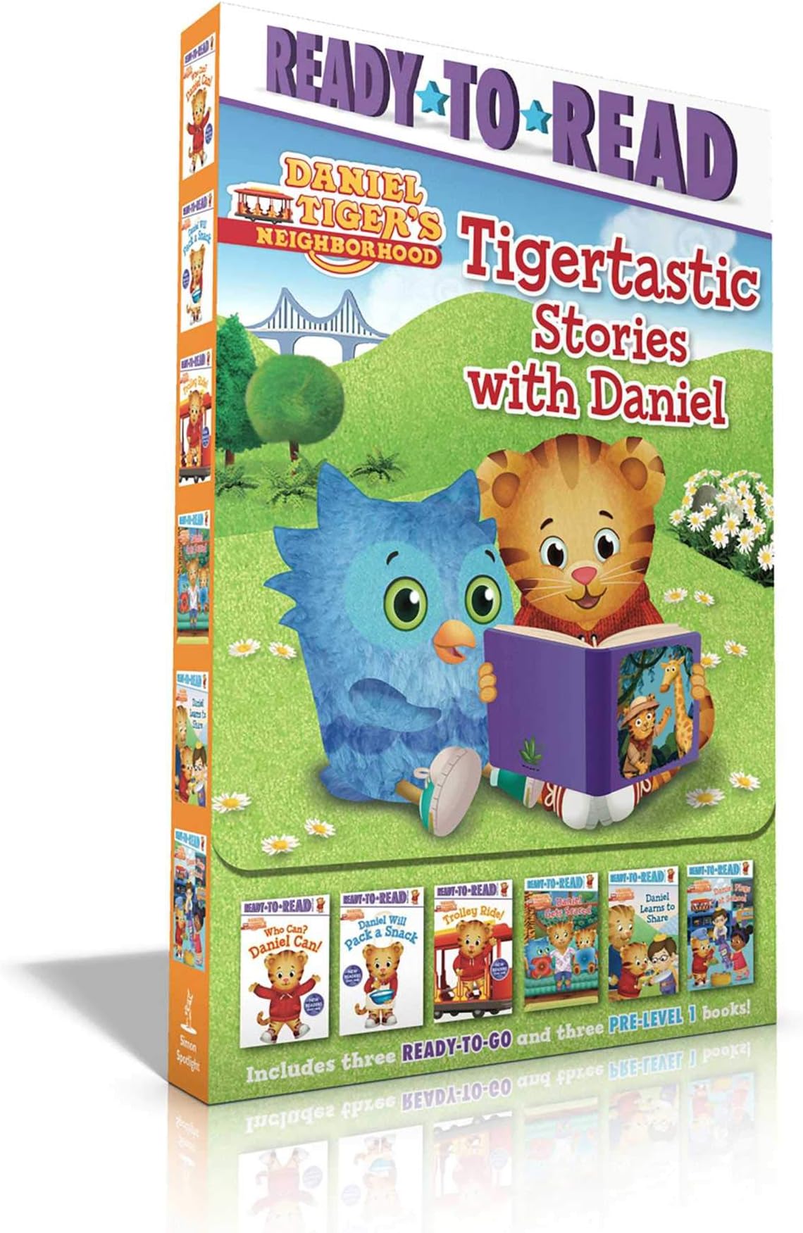 Tigertastic Stories with Daniel (Boxed Set): Who Can? Daniel Can!; Daniel Will Pack a Snack; Trolley Ride!; Daniel Gets Scared; Daniel Learns to ... Plays at School (Daniel Tiger's Neighborhood)