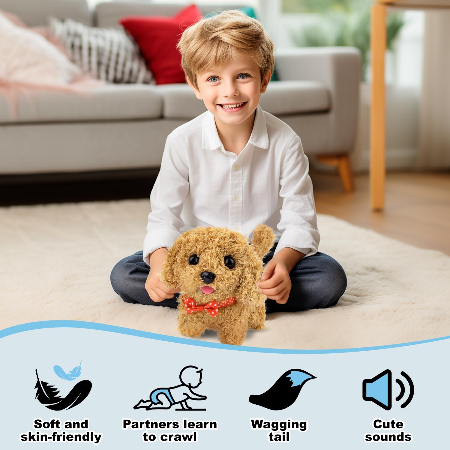 Bukbas Robot Dog, My Realistic Robot Puppy, Robots Dogs That Acts Like Real Dogs - Image 3