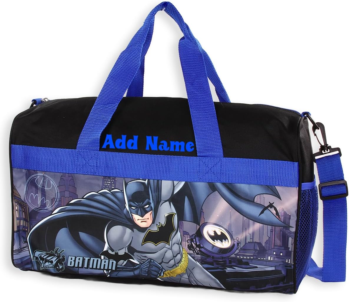Personalized Licensed Kids Duffel Bag - BATMAN