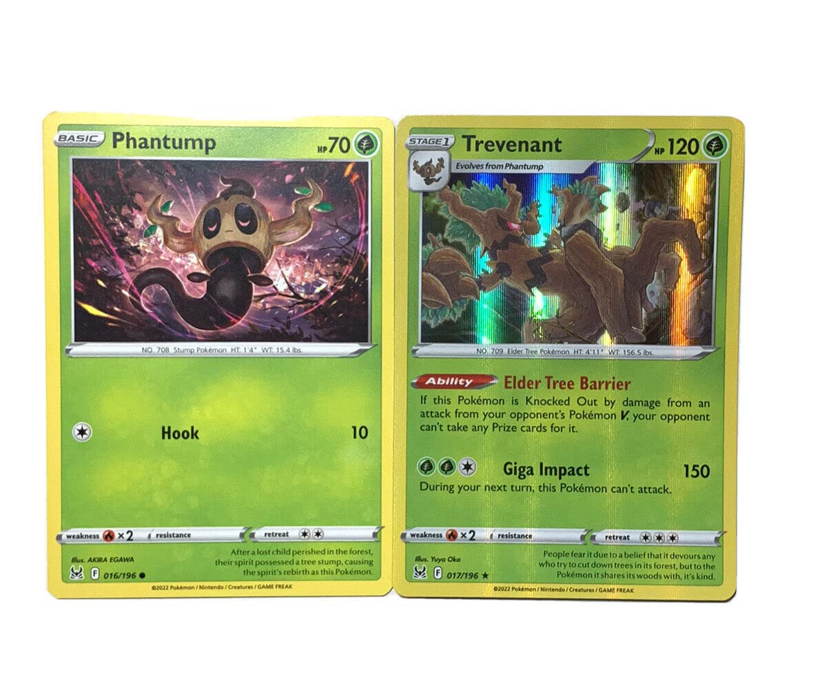 Amazon.com: Pokemon Trevenant 017/196