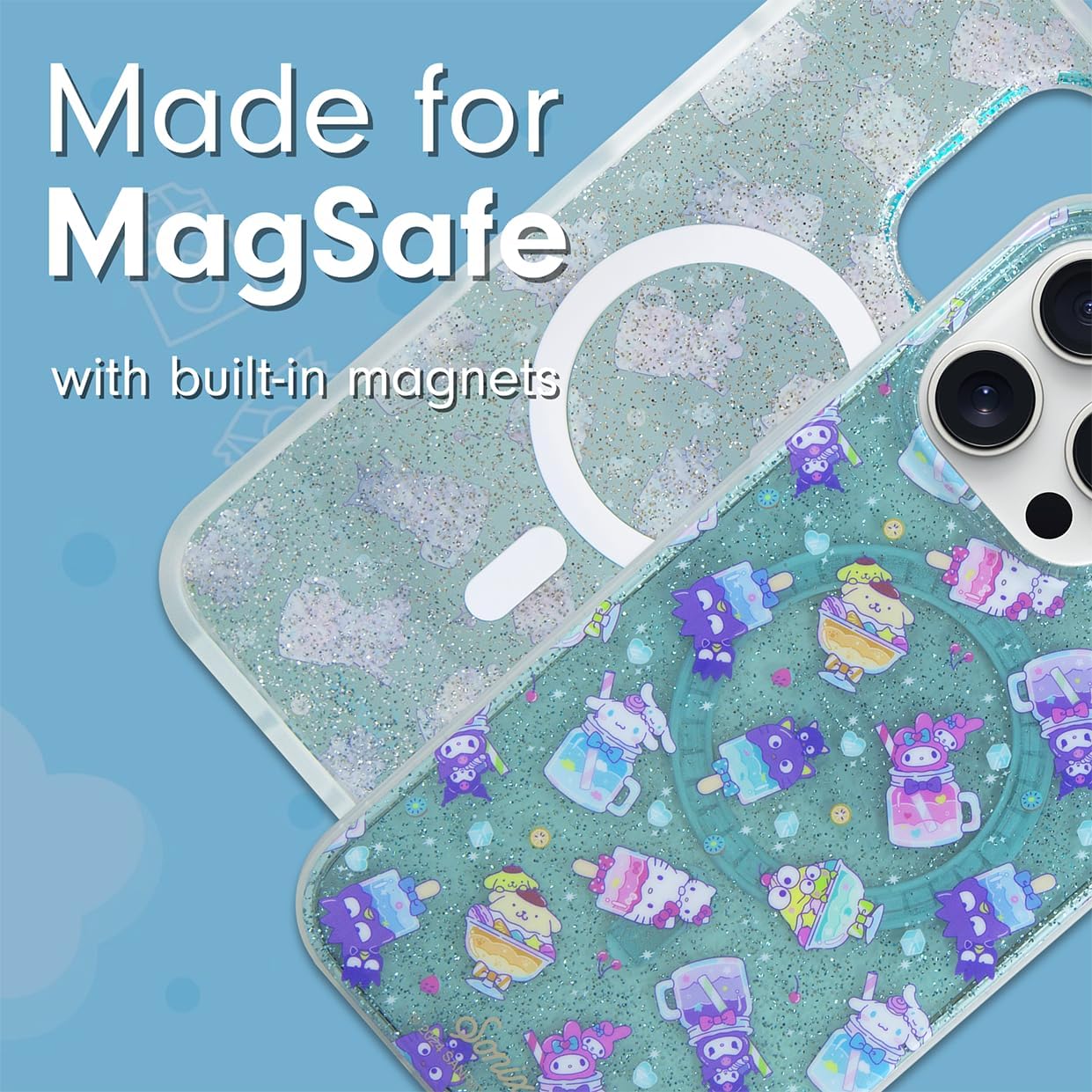 Sonix x Sanrio Protective Phone Case for iPhone 15 Pro Max | Compatible with Magsafe | 10ft Drop Tested | Hello Kitty and Friends Frozen Treats
