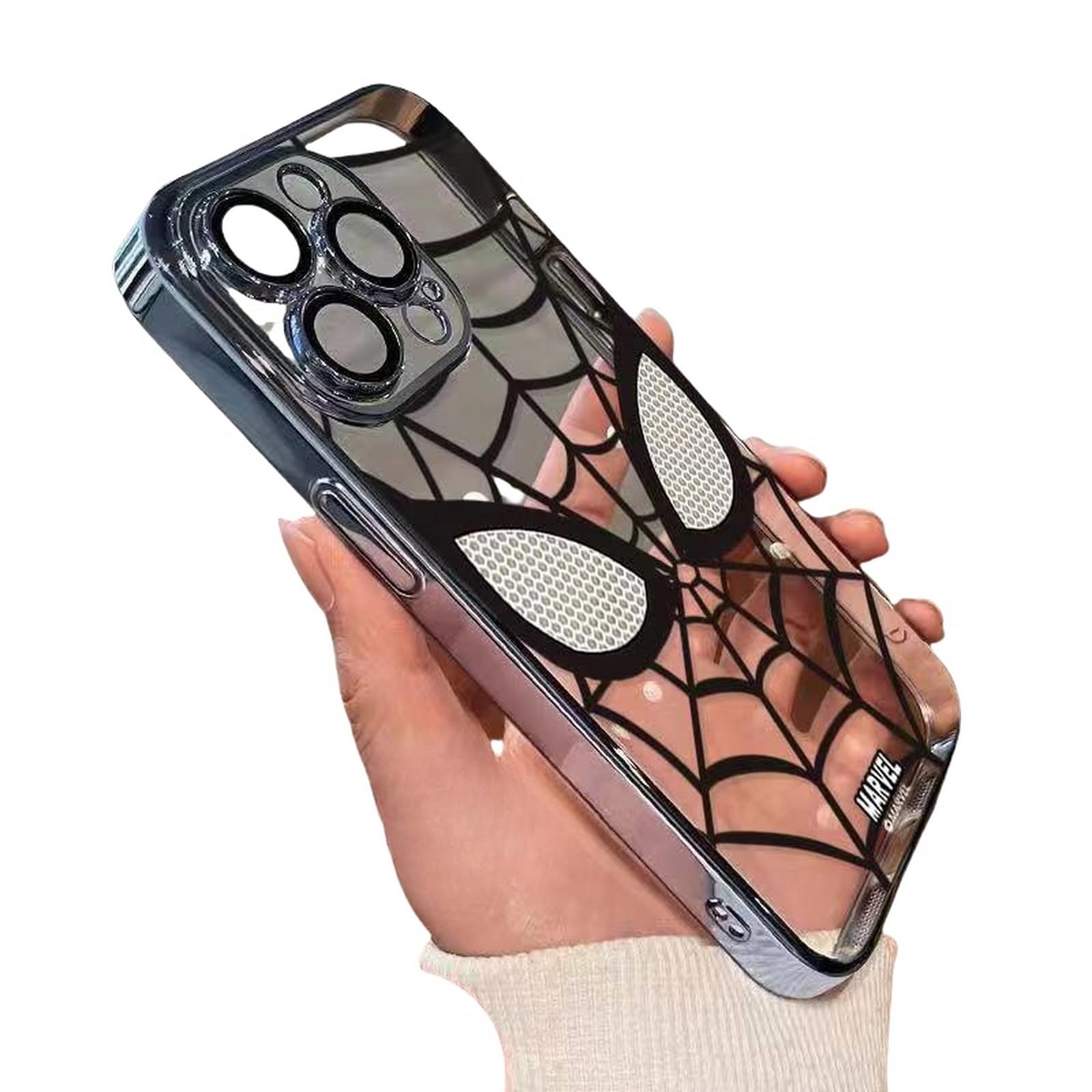 YAAYAGO Spider Man Phone Case For iphone 15 case Dazzling Cool Spider Man For iPhone15 14 13 12 11 PRO MAX Anti Drop Phone Case-For iPhone 11-blue