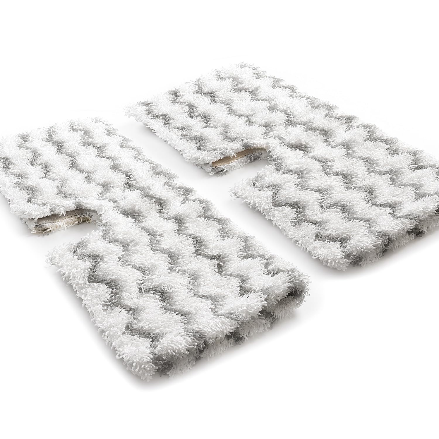 Paquete de almohadillas de vapor para Shark S6001, S6003, S6005 Series Klik n' Flip Steam Mop - Cubiertas rectangulares de microfibra doble cara
