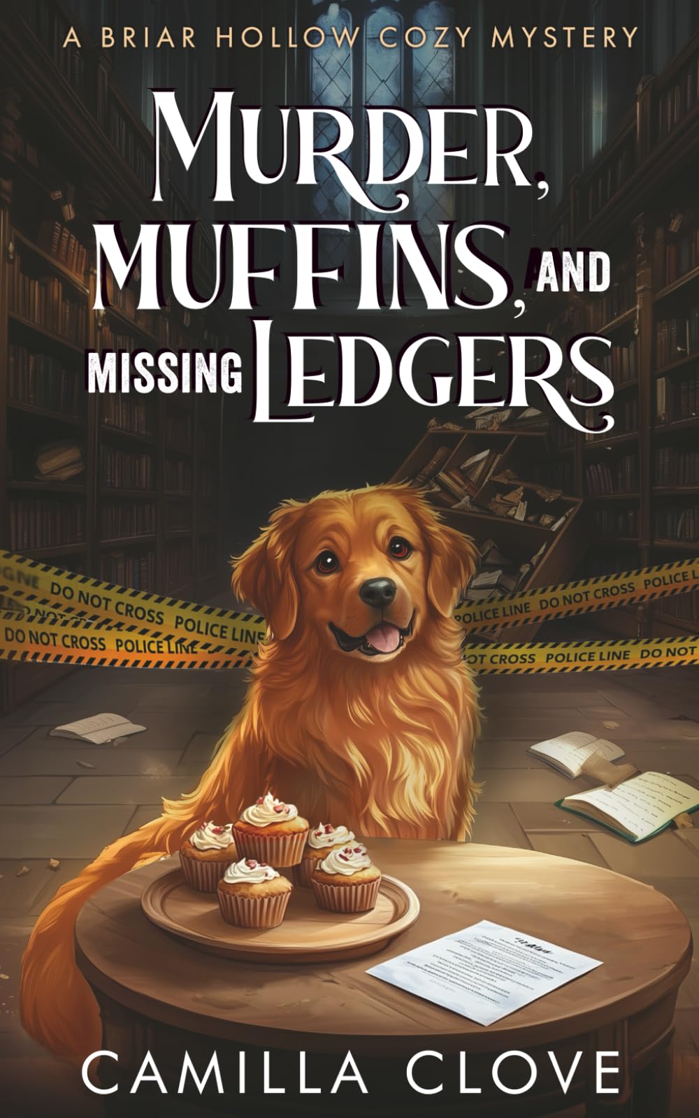 Murder, Muffins, and Missing Ledgers (A Briar Hollow Cozy Culinary Mystery)