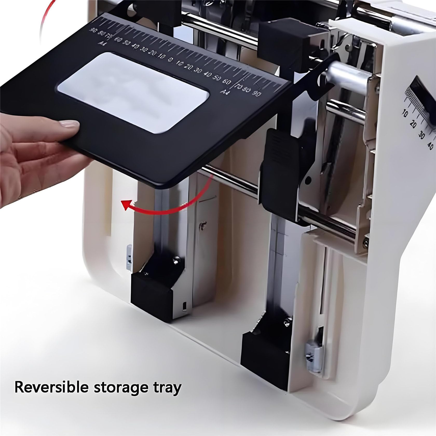 Cucitrice Elettrica A Doppia Testa Con Cucitura Centrale, Punto A Sella, Braccio Lungo A Doppia Fila A4/A3, Cucitrice Standard A Doppio Foro Per Ufficio, 50 Pagine Per Tipografia, Fabbriche E Uffici