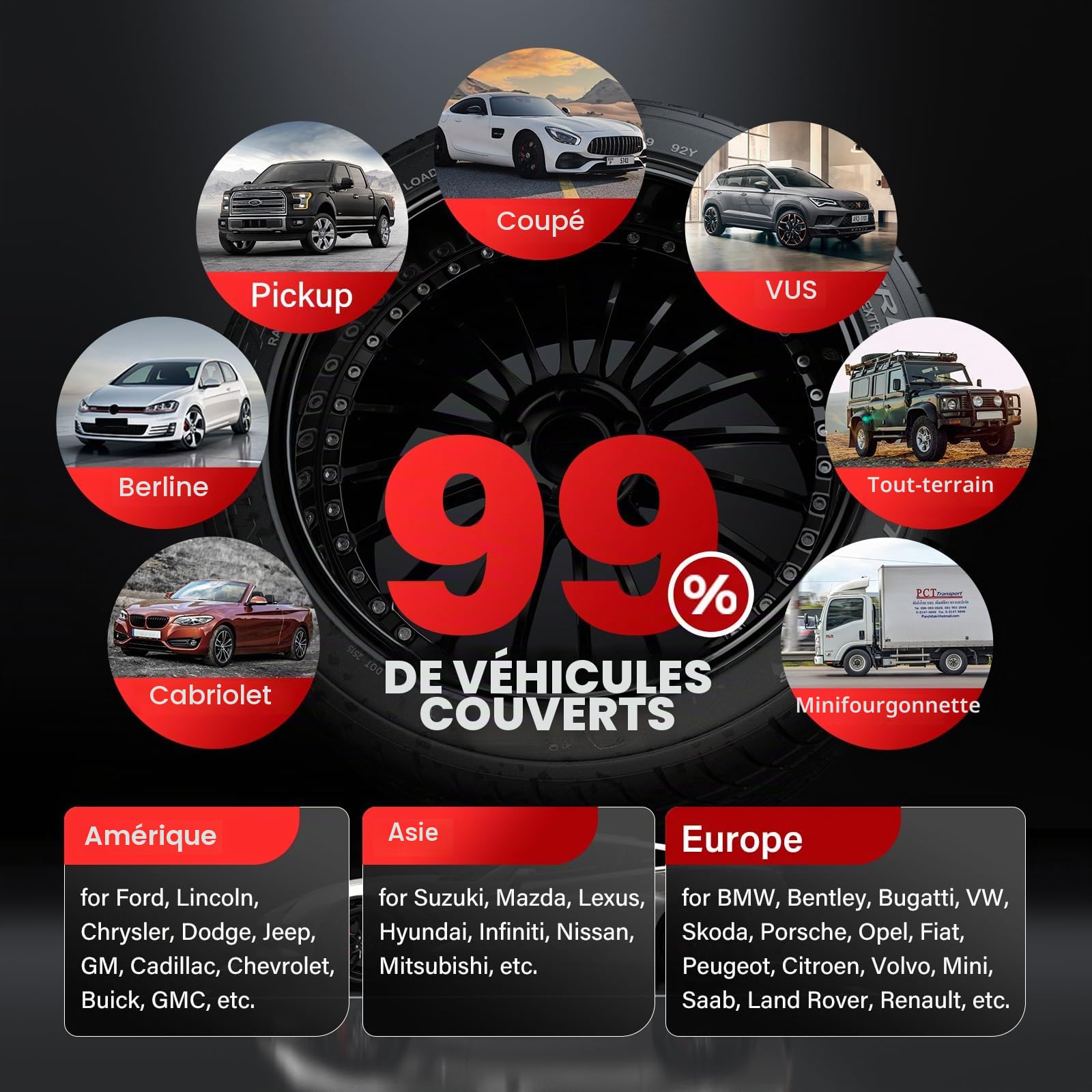Autel TPMS Sensor MX-Capteur, Double Fréquence Capteurs TPMS pour 98% Voitures, Fonctionne avec TS408S TS508WF TS601 TS501 Pro, Niveau OE Programmable & Clonable TPMS Sensor (Valve en Métal, 4 Pièce)