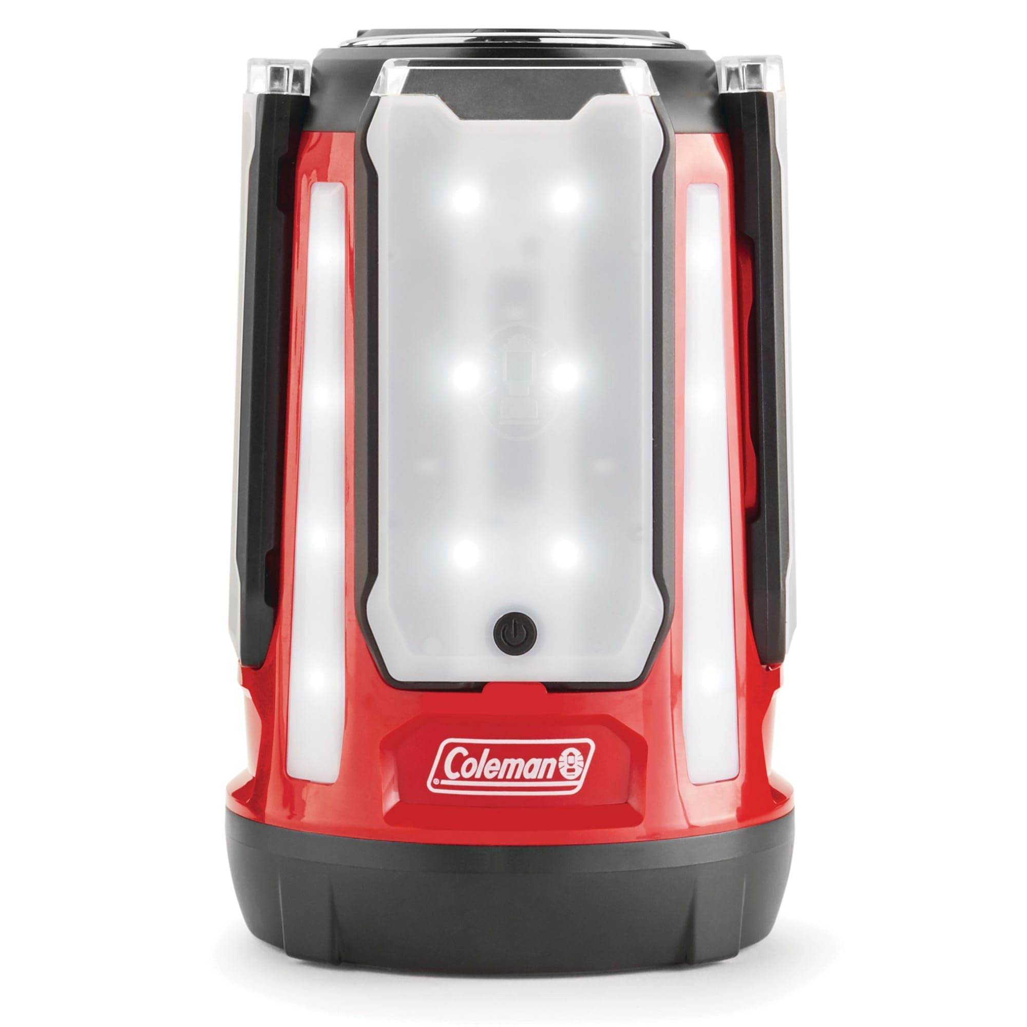 Coleman Lanterna LED multipannello: pannelli luminosi magnetici ricaricabili impermeabili con torcia integrata e porta di ricarica USB; eccellente per campeggio, caccia, emergenze, ecc