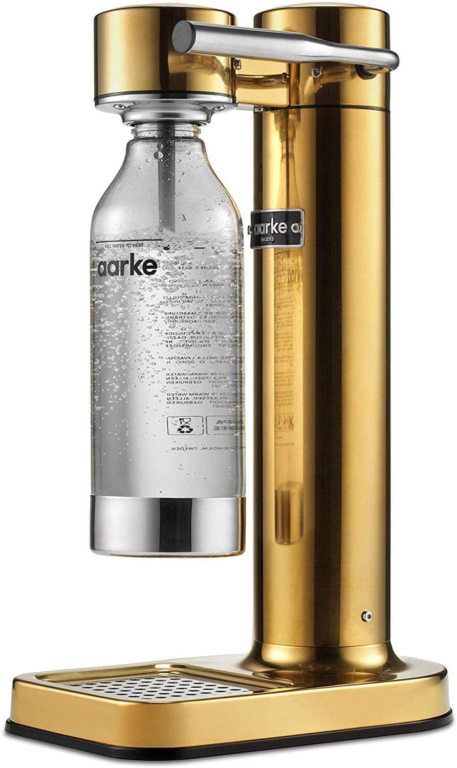 Aarke Carbonator II Sparkling Water Maker, Brass