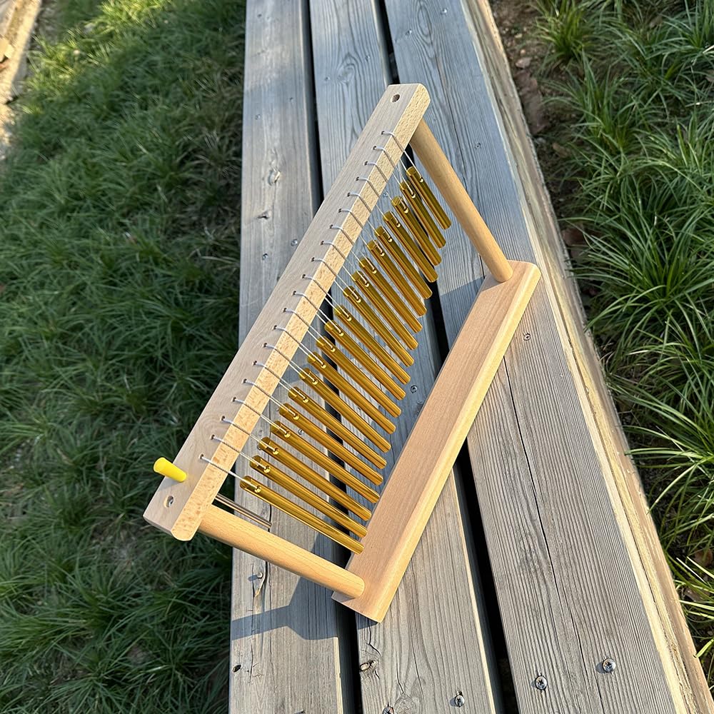 テーブルチャイム 木製 金属製 約30cm ダイニングテーブル 110cm 丸テーブル 3人~4人掛け 円形テーブル