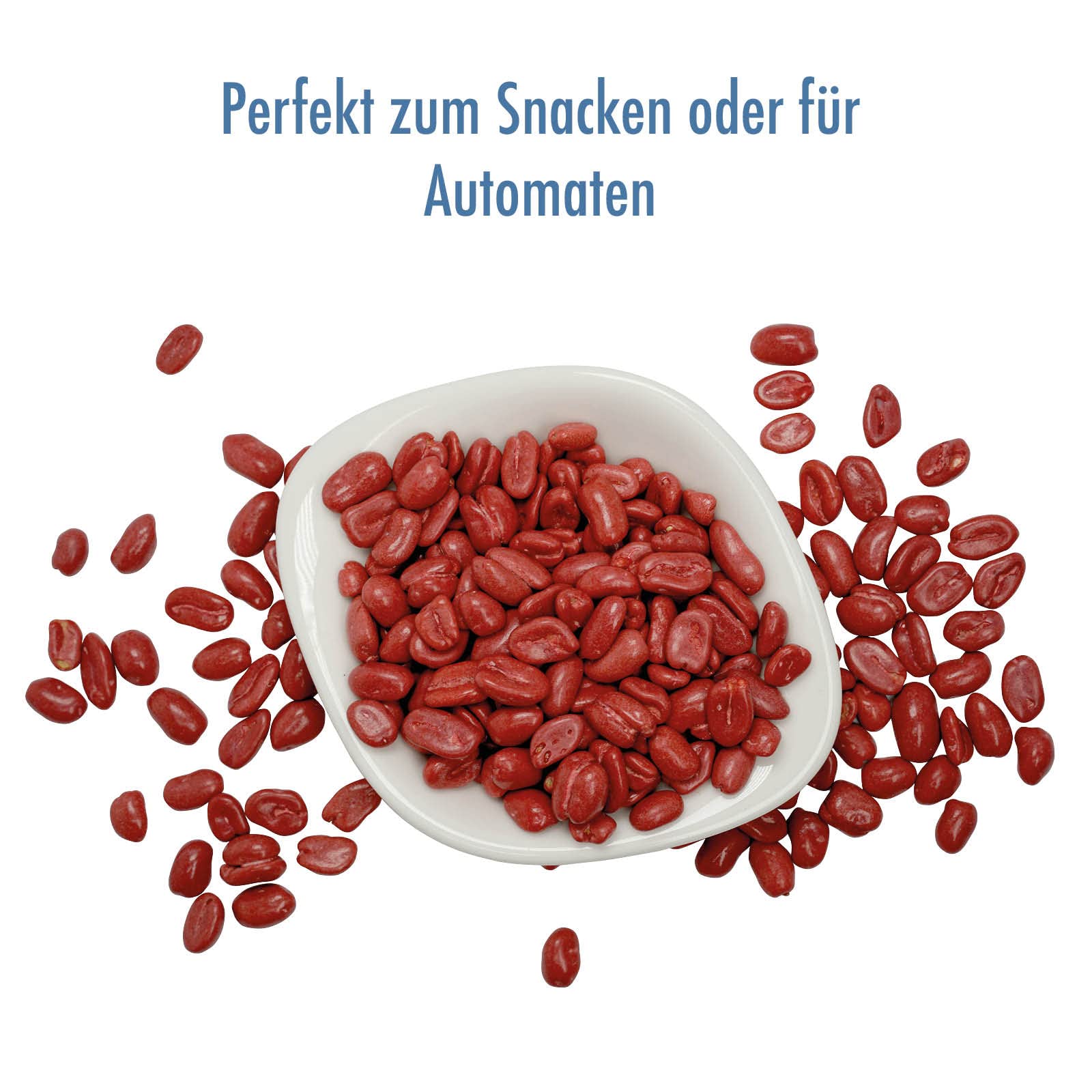 Gebrannte Erdnüsse im knackigen Drageemantel – Dragierte Erdnusskerne zum Knabbern & für Snackautomaten – Süß Knuspriger Erdnuss Snack in verschiedenen Größen (5 kg)