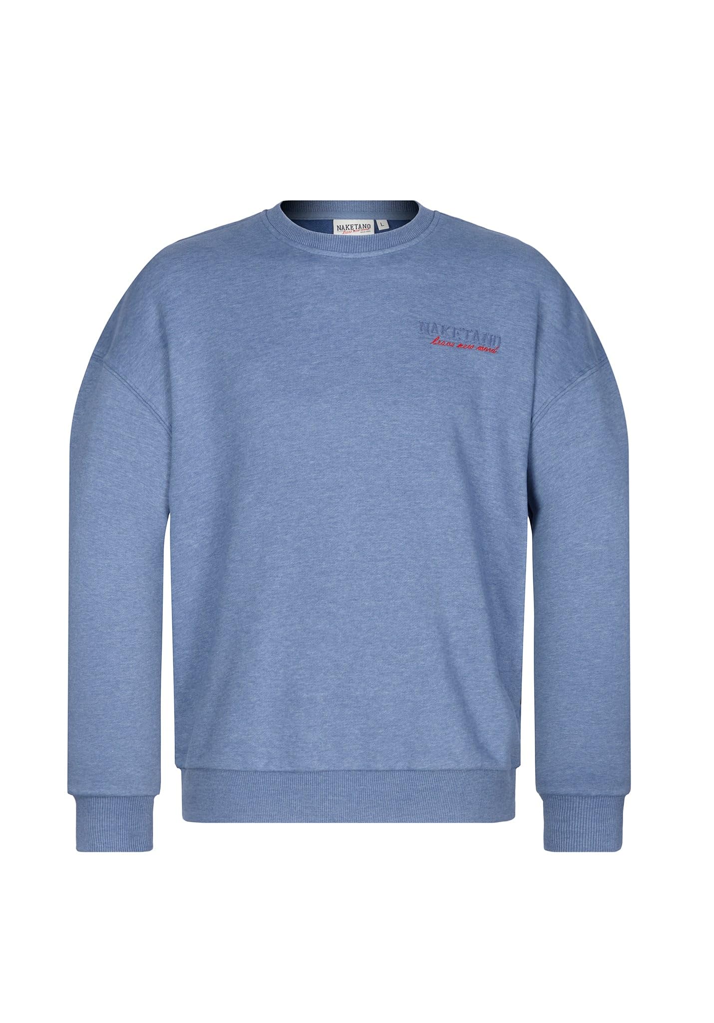 Naketano Sudadera para hombre Big Rainerius Oversize
