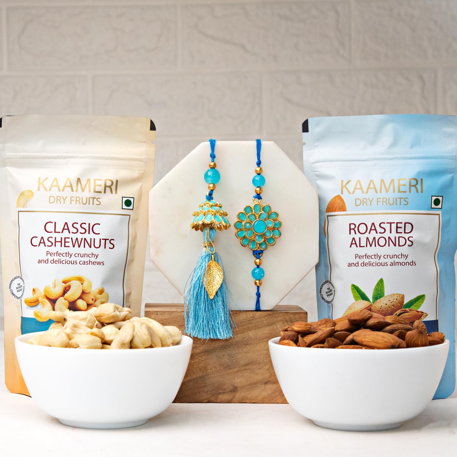 See full amazon price history chart for Kaameri Bazaar rakhi for brother and lumba for bhabhi with mixed dry fruits gift hamper pack for rakha bandhan - Cashew Almond Raisin Kaameri Bazaar rakhi for brother and lumba for bhabhi with mixed dry fruits gift hamper pack for rakha bandhan - Cashew Almond Raisin (B0C9J6P81M) Amazon Price History, Amazon Price Tracker