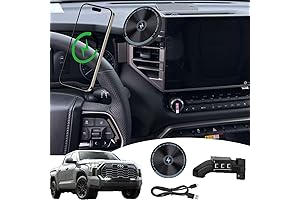 2021 Toyota Tundra Accessories Phone Mount 15W Fast Wireless Charger