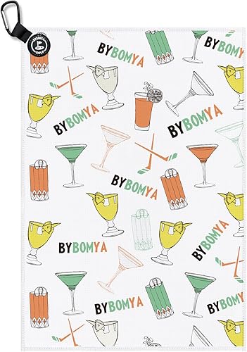 byBOMYA Toalla de golf magnética, toallas de golf de microfibra con patrón de gofres para bolsas de golf para hombres y mujeres, absorción de agua y