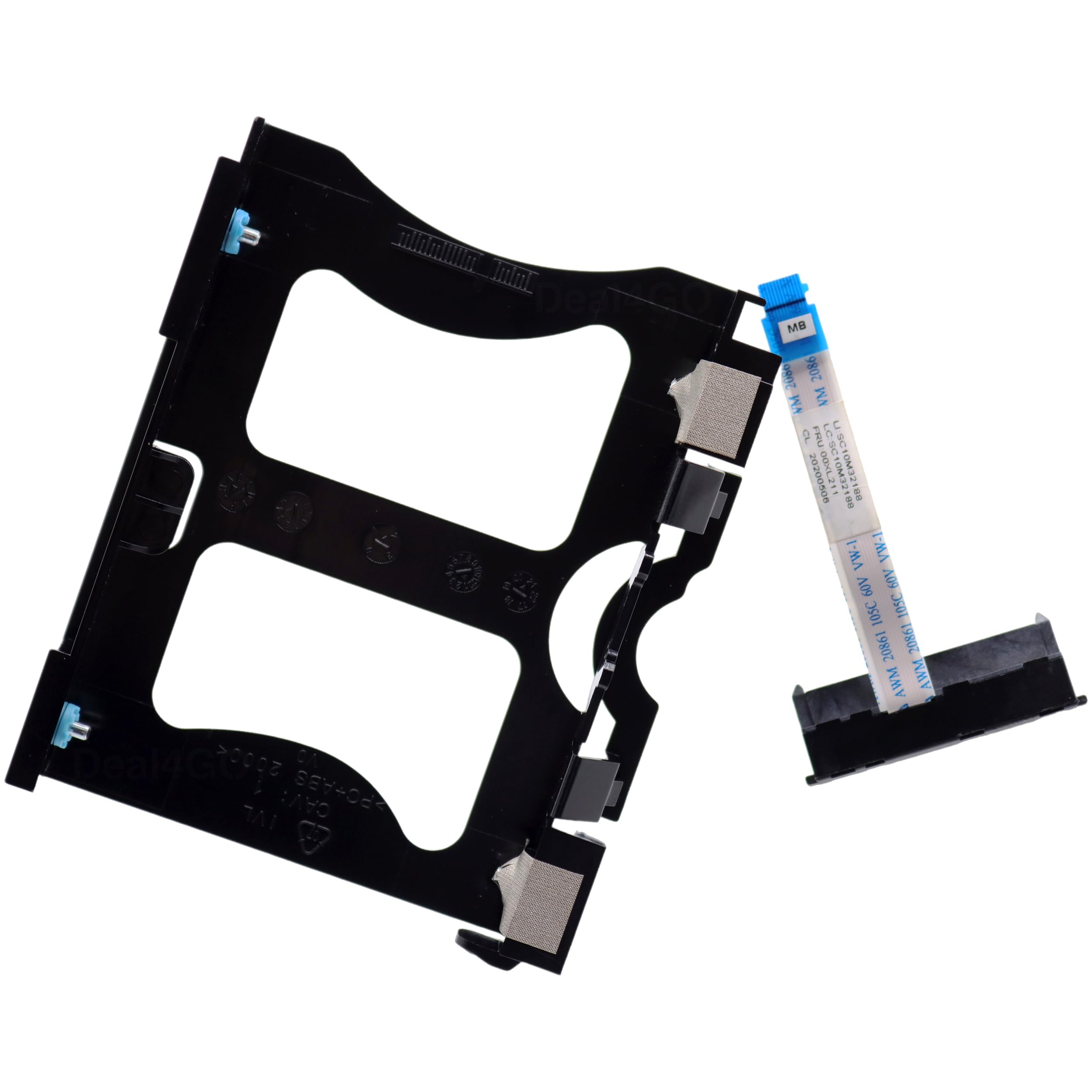 Deal4GO SATA Hard Drive Cable 00XL211 w/HDD Cage Bracket 01MN886 Replacement for Lenovo ThinkCentre M910Q M720Q M710Q M625Q Tiny 4 5