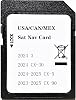 2025 Updated Mpas Navigation SD Card Compatible with M-da 3 2024/Cx-30 2024/ Cx-5 2024-2025/ Cx-90 2023-2025USA/CAN/MEX Maps