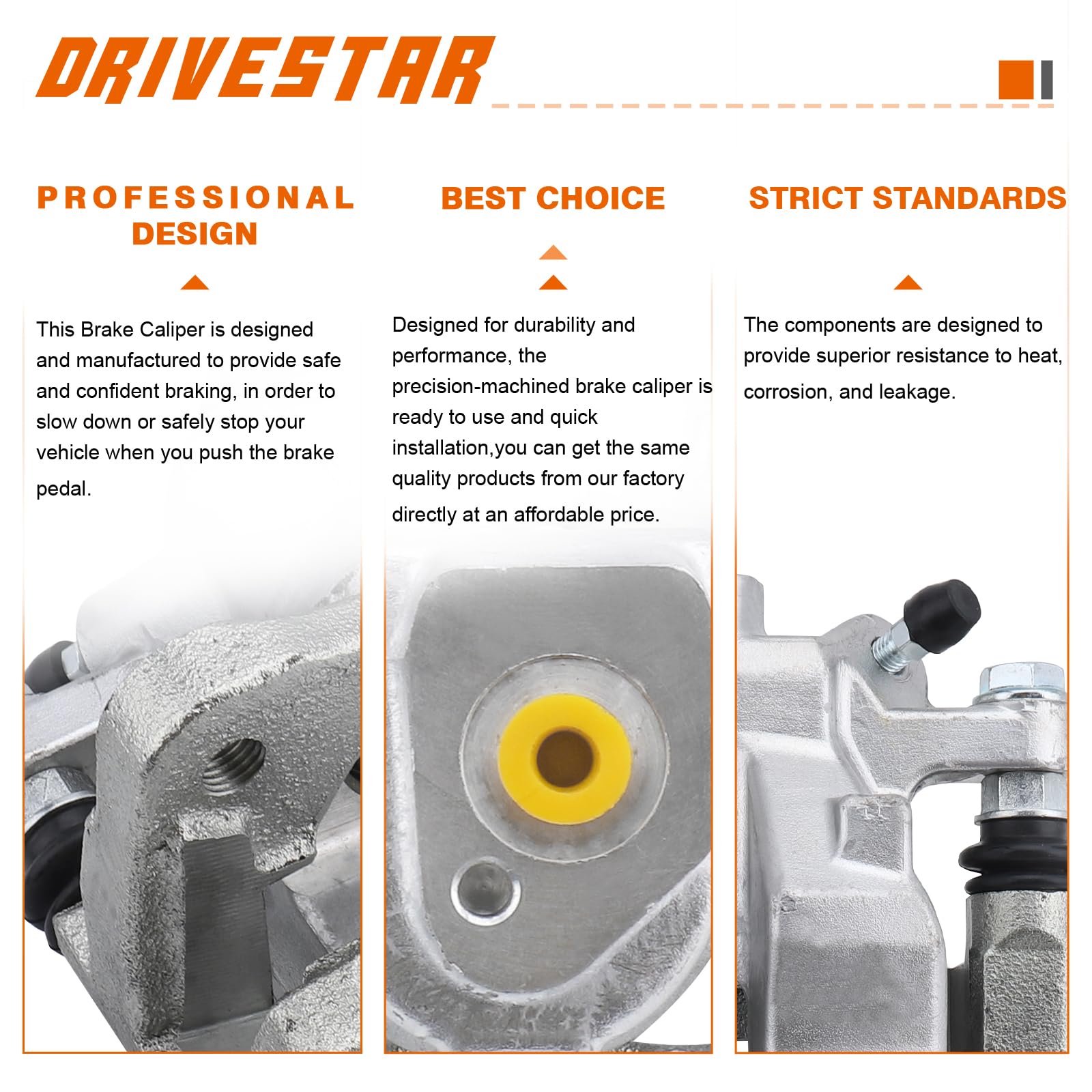 Amazon.com: DRIVESTAR 19B6186 New Rear Left Disc Brake Caliper 