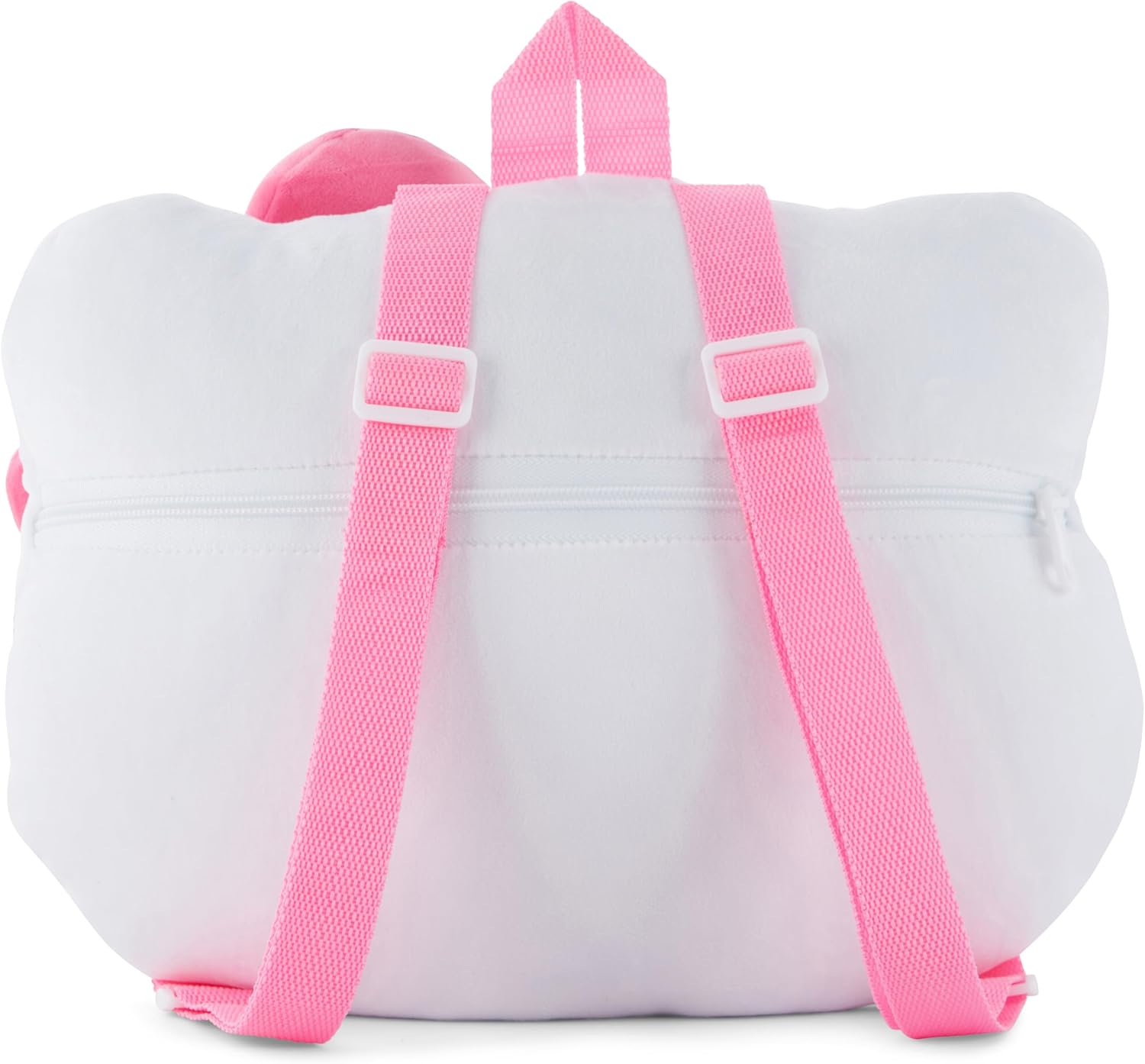 SANRIO Hello Kitty Squishee Cloud Pillow Backpack - My Melody, Kuromi - Super Soft, Pink
