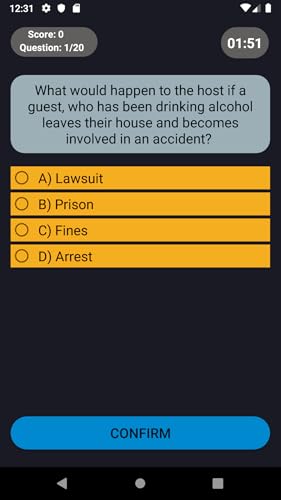 DMV Quiz for New Jersey