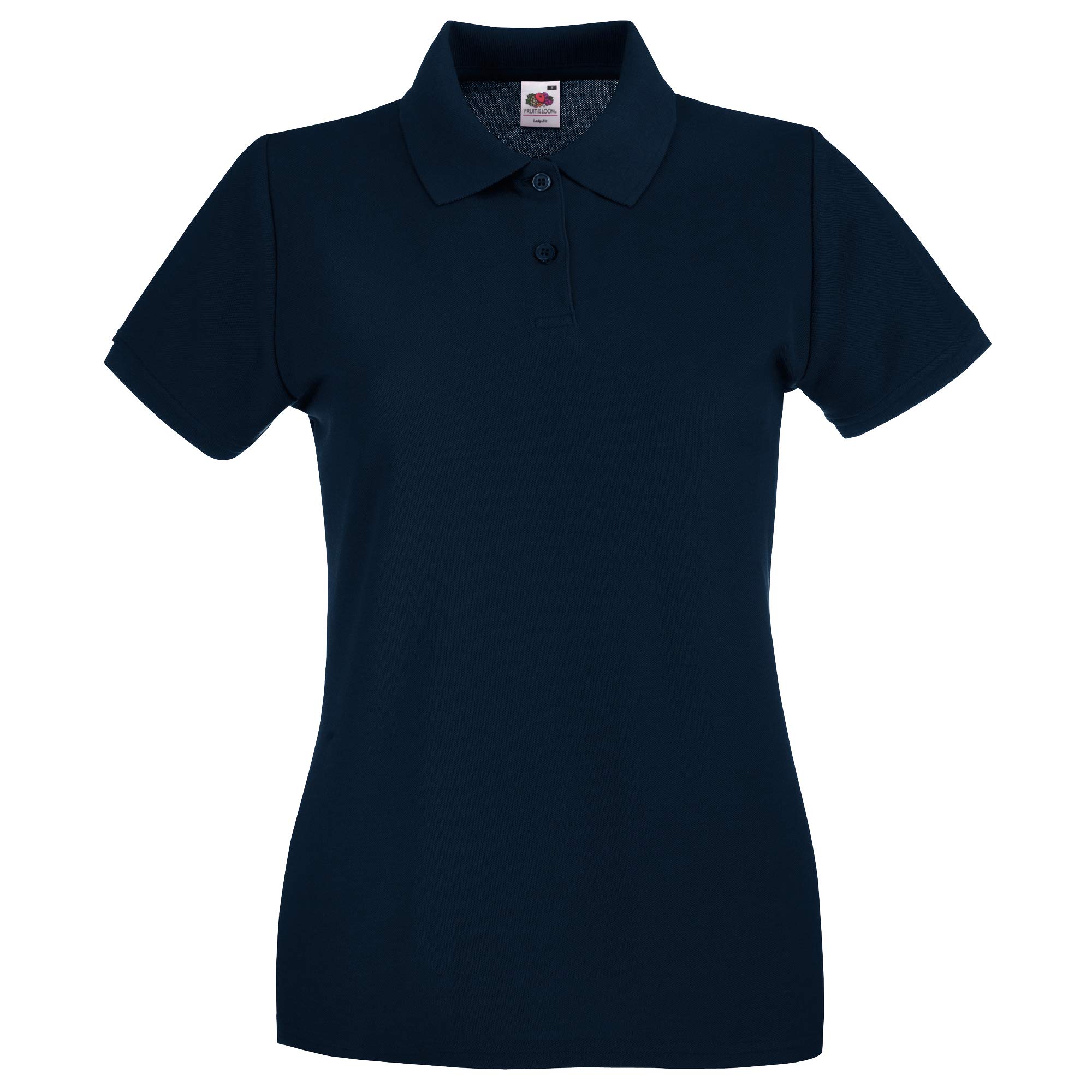 Fruit Of The Loom Ladies Lady-Fit Premium Short Sleeve Polo Shirt