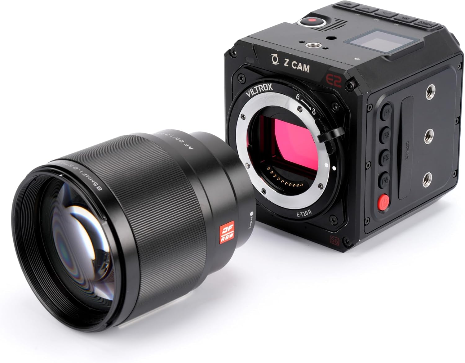 VILTROX E-T10 II Lens Mount Adapter, Autofocus Mount Converter Compatible with Sony E-Mount to Z-CAM E2 Series E2-M4 E2-S6 E2-F6 E2-F8 Cinema Cameras