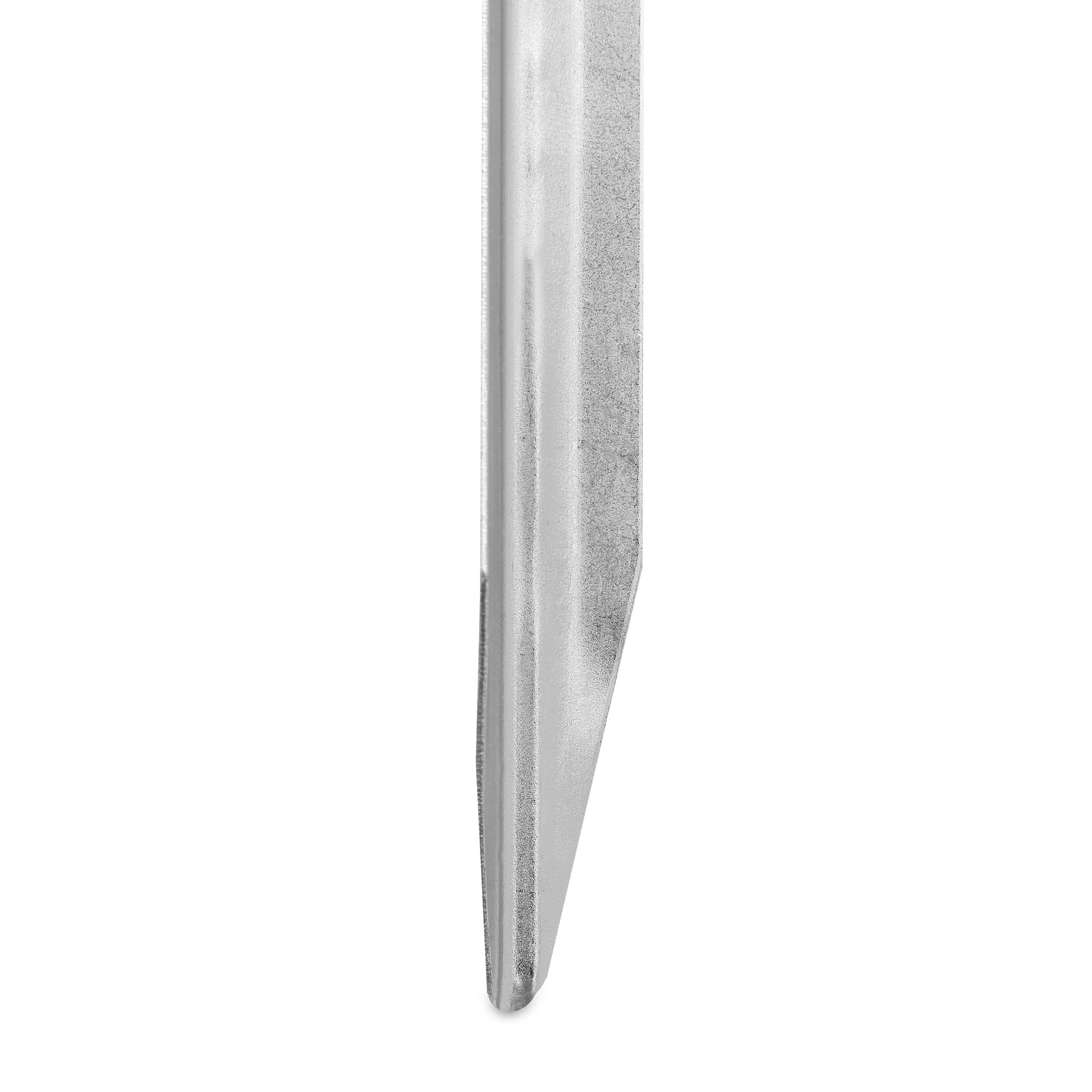 Relaxdays Śledzie namiotowe, zestaw 20 sztuk, śledzie sztormowe do namiotu, pawilonu itp., do twardych podłóg, 30 cm, stalowe kotwy, srebrne