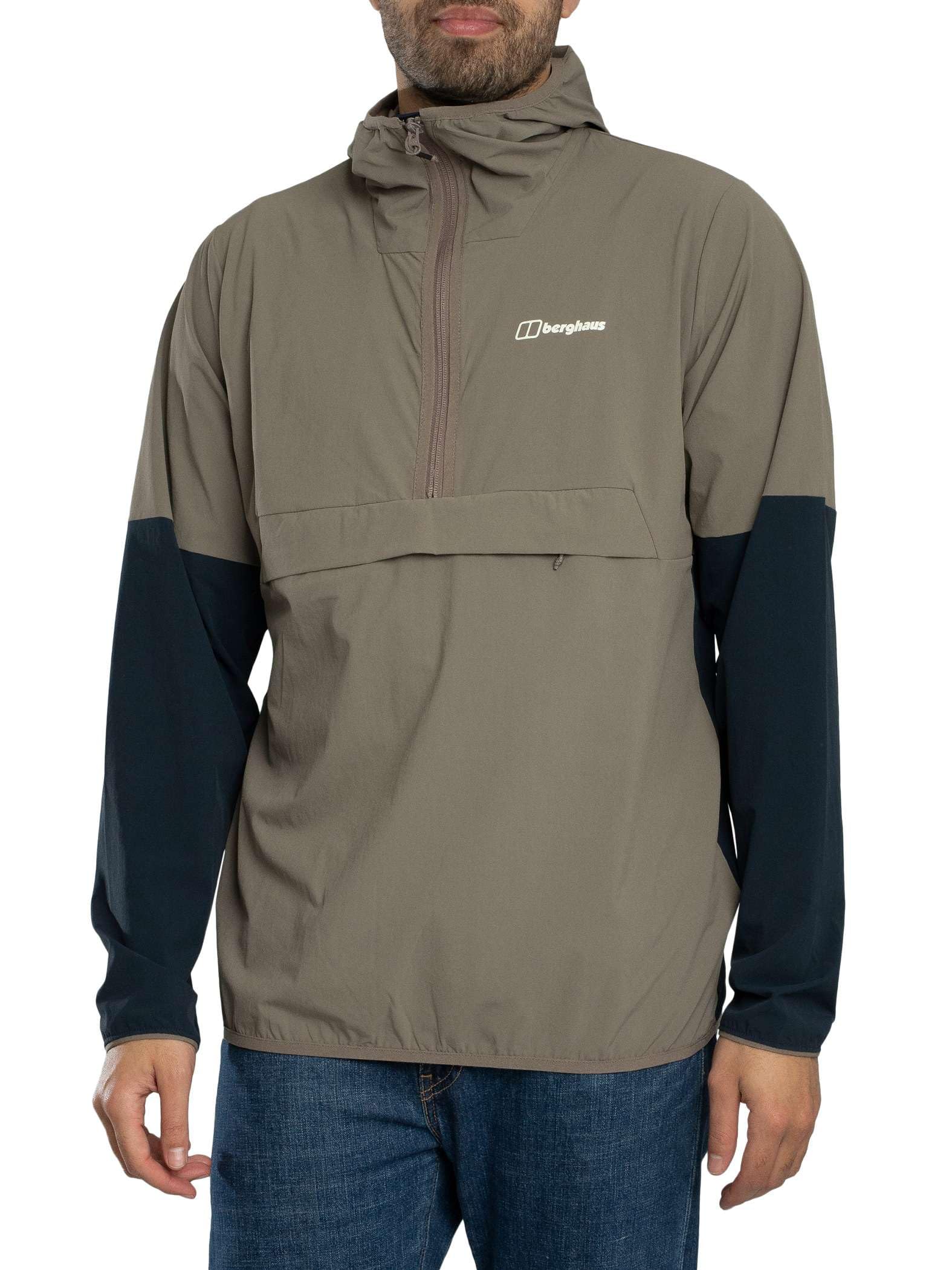 Berghaus Men's Volcanic Ash Wandermoor Breathable Windbreaker - Size: 44/Regular