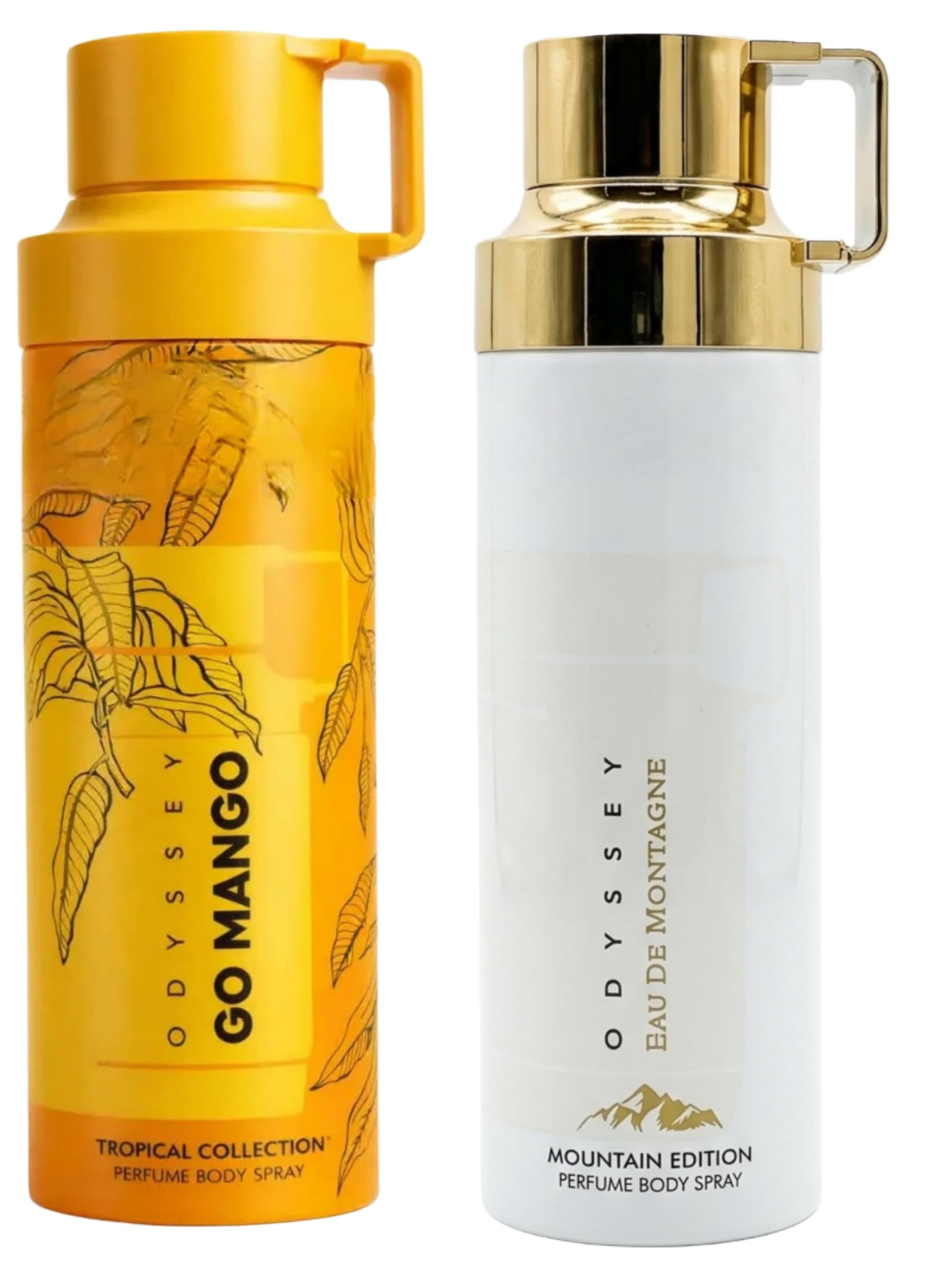 Odyssey Go Mango Tropical Collection and Eau De Montagne - Mountain Edition Perfume Body Spray - Pack of 2-picture-44