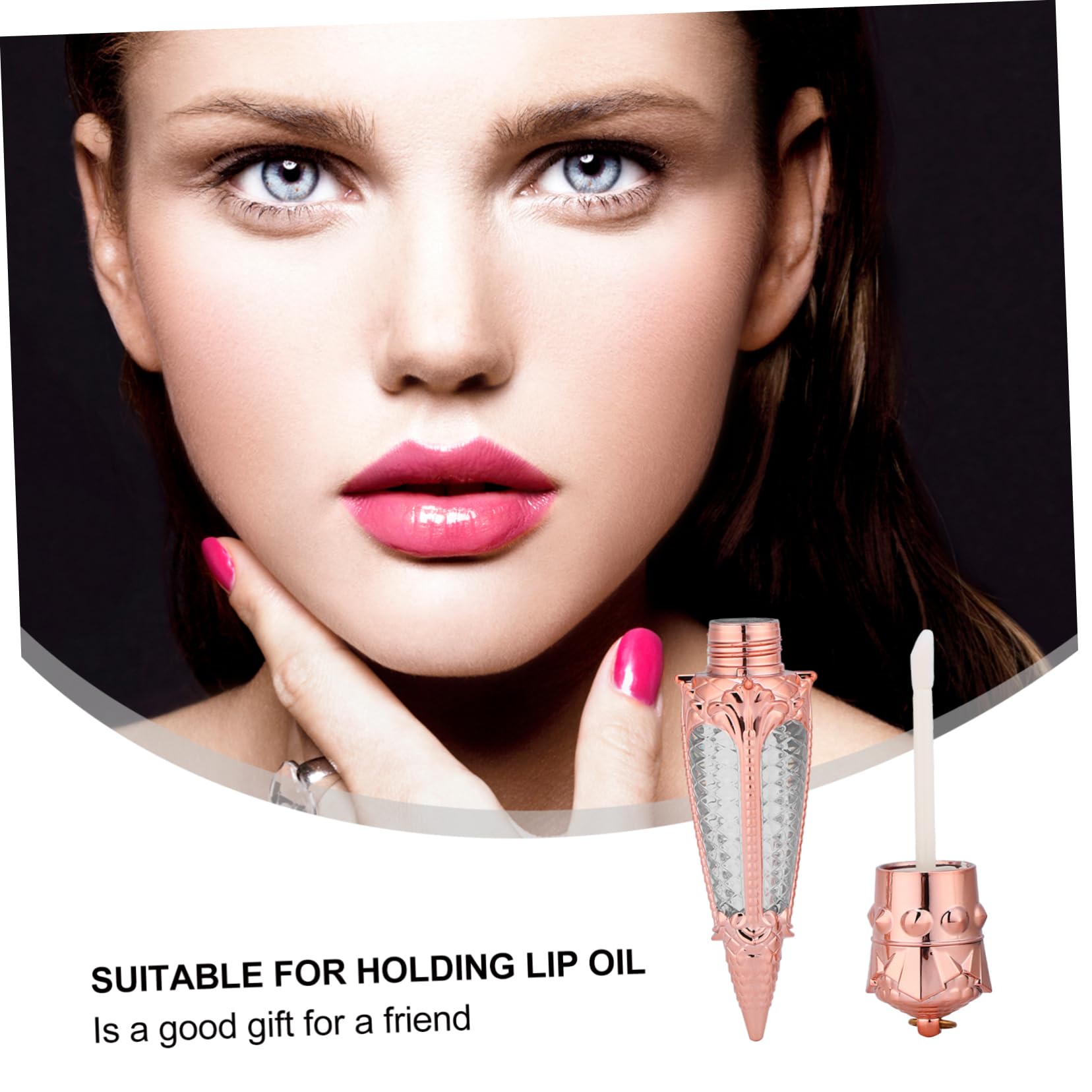 10 Pezzi Tubetti per Lucidalabbra Radish Contenitori Ricaricabili Balm Pratici e Alla Moda per Labbra Secche e Screpolate