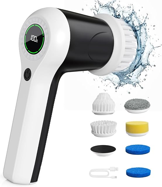 Battery-Level Spin Scrubber