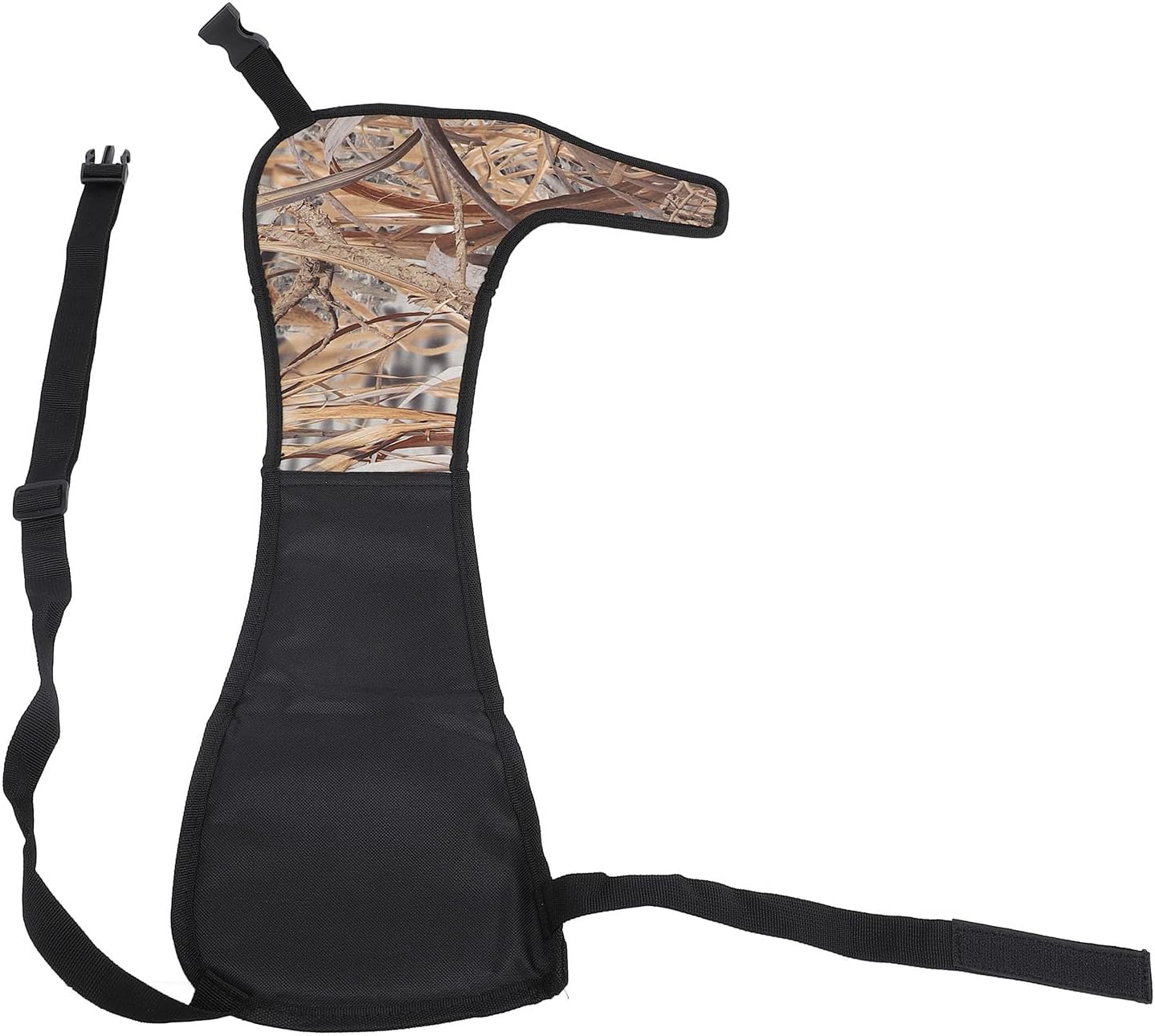 Pilipane Protective Shoulder Pad Shockproof Recoil Adjustable Strap Abrasionproof Outdoor Sports Neoprene 600D Oxford Fabric 168g 64cm