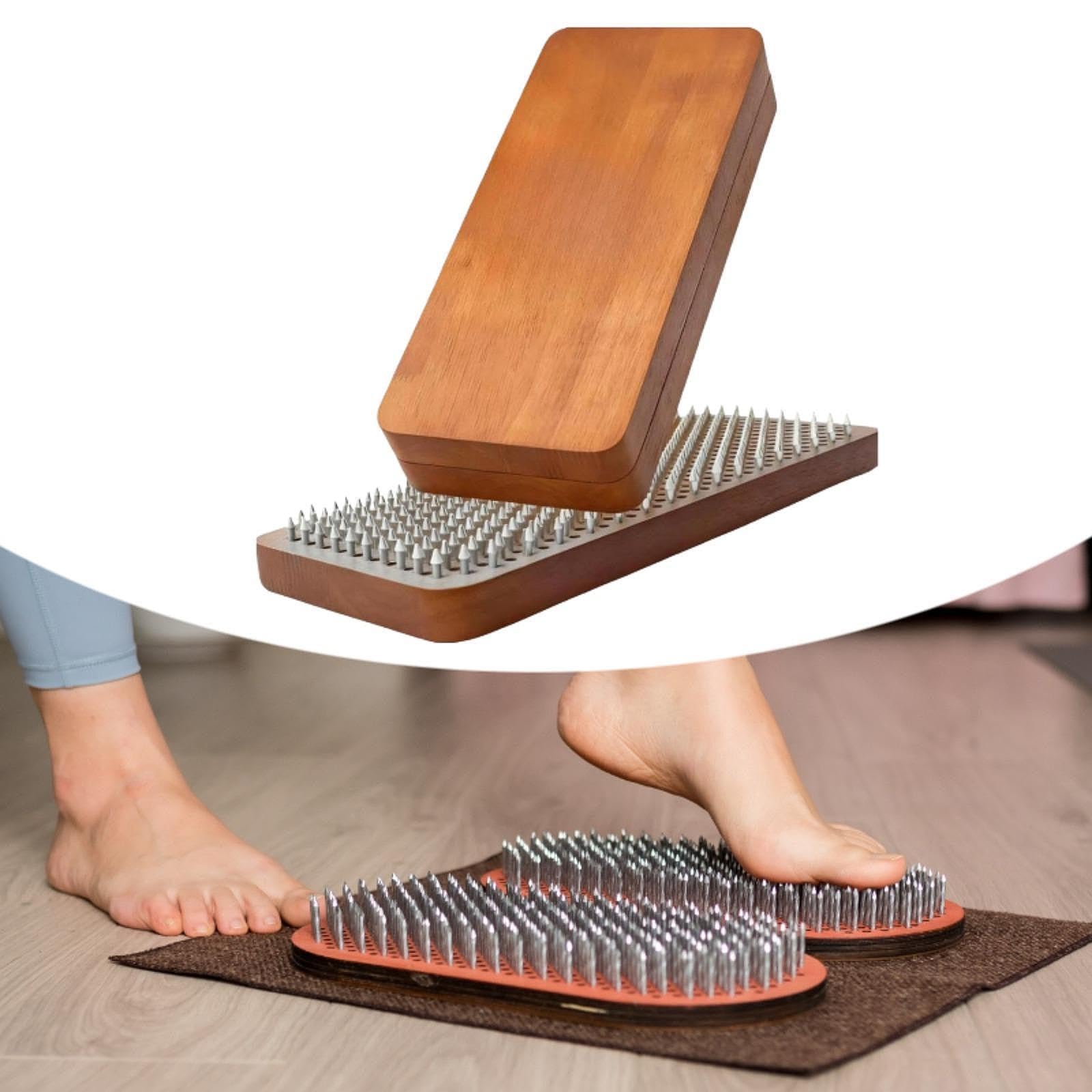 kowaku Tabla para Principiantes de, Ideal para Acupresión Y Meditación. Fácil de Transportar, Portátil Y Resistente