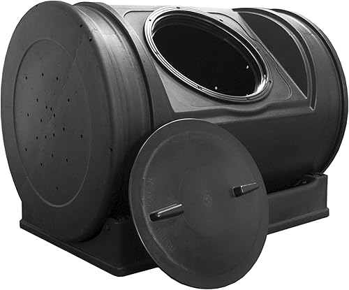 Good Ideas EZCJR-BLK Compost Wizard Jr. 7 pies cúbicos