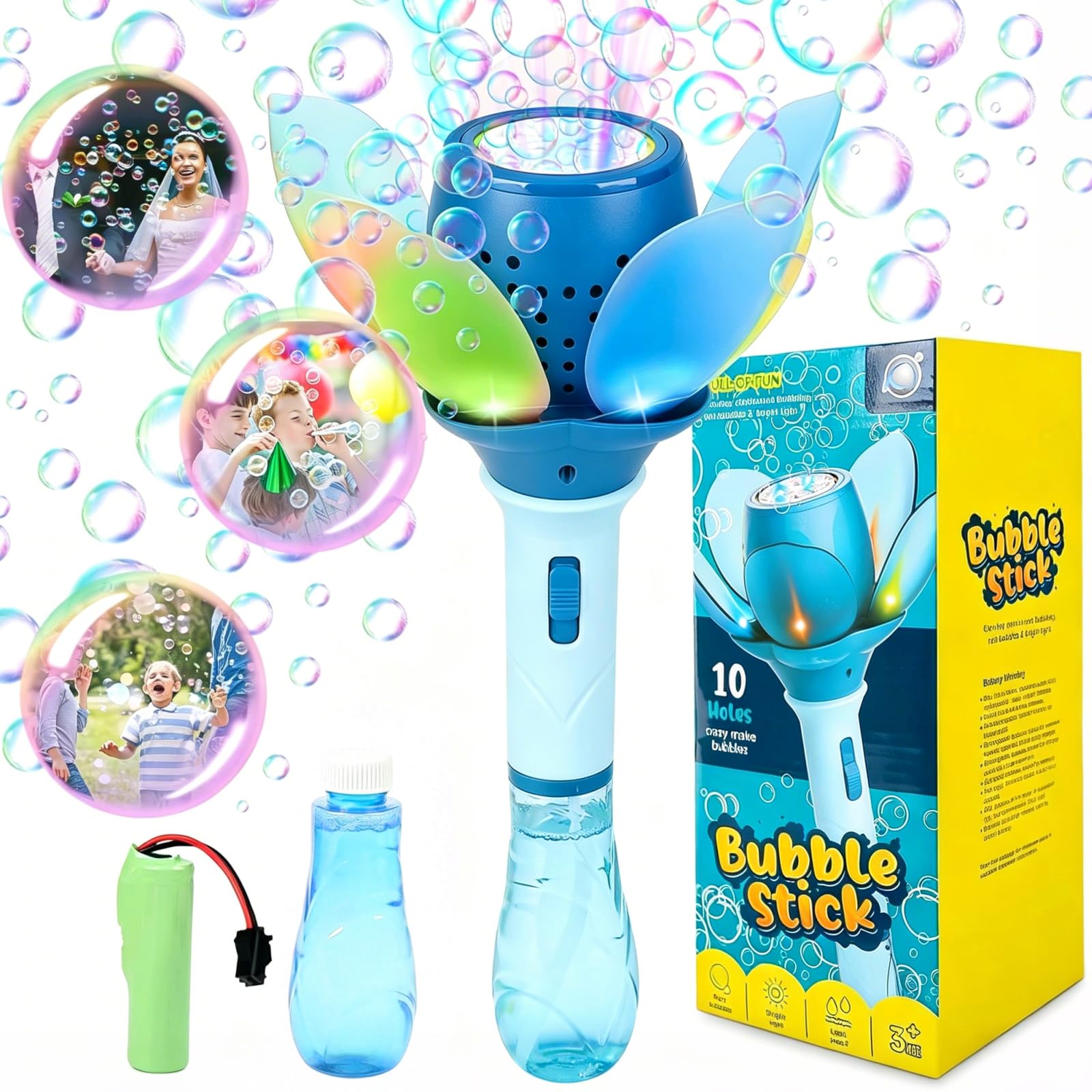 Flower Bubble Machine (C)
