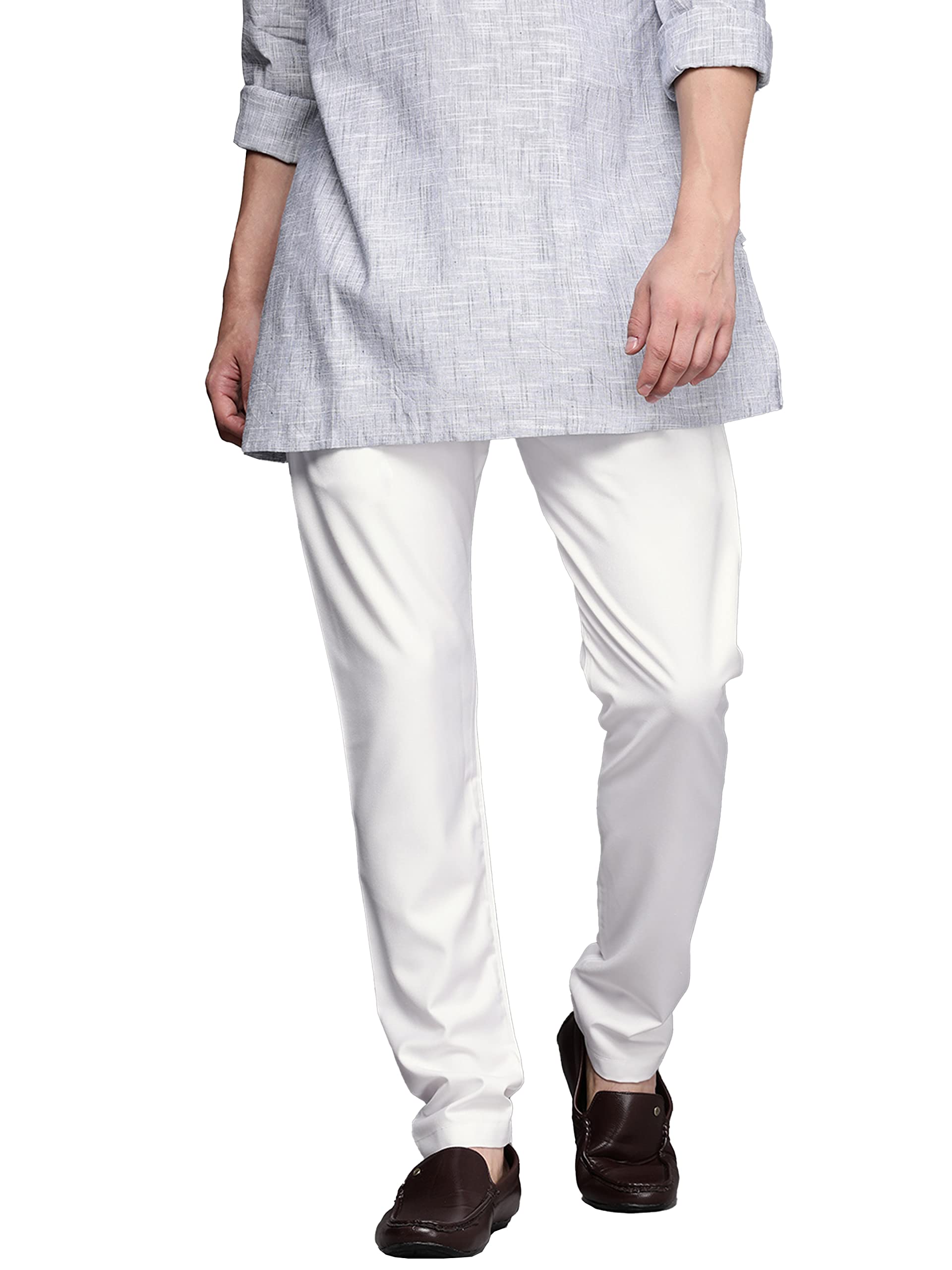 Blended Rayon Plain Lowers for Men (Pyjama ONLY)-image-36