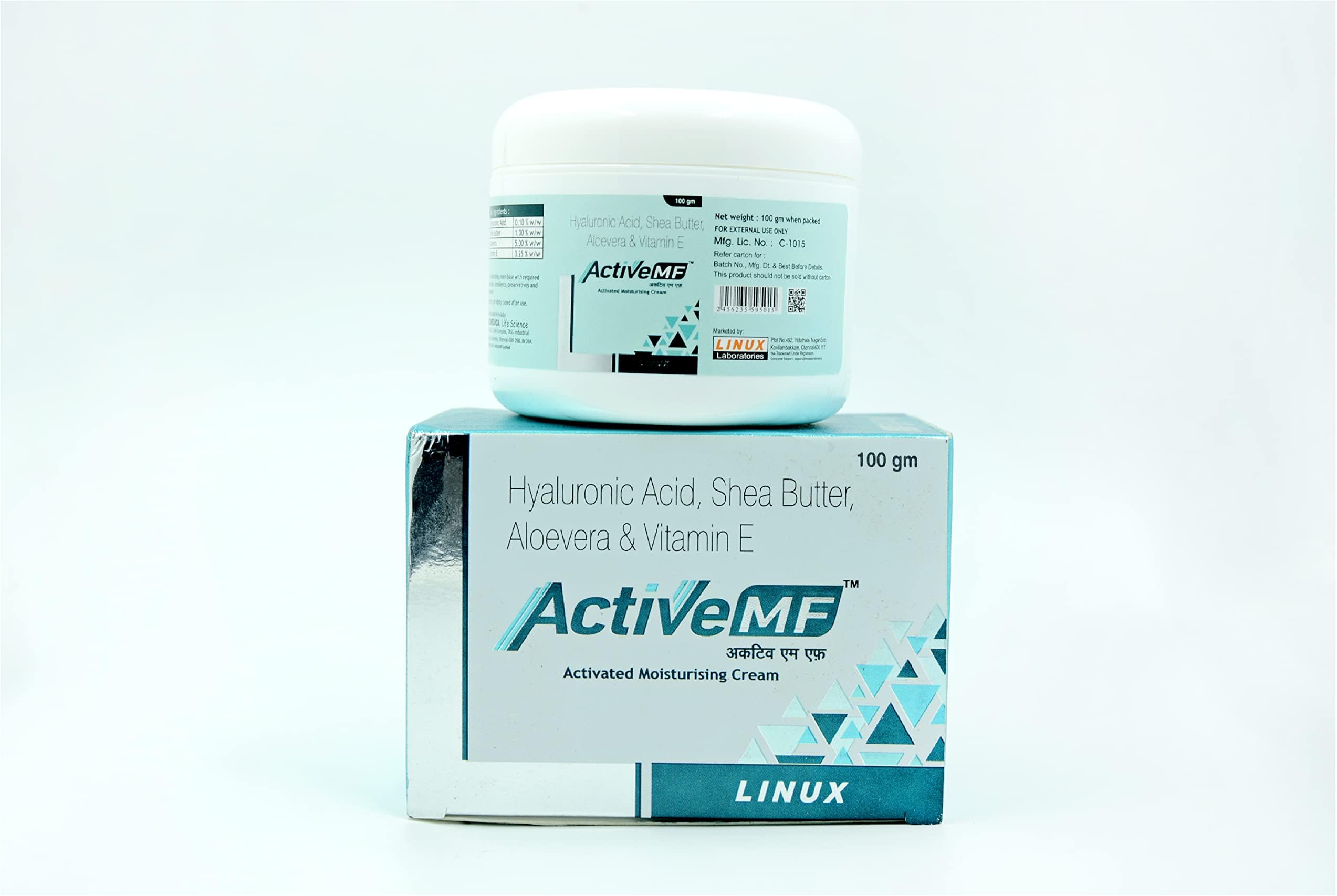 OPERIO Active MF Activated Moisturizing Cream 100gm