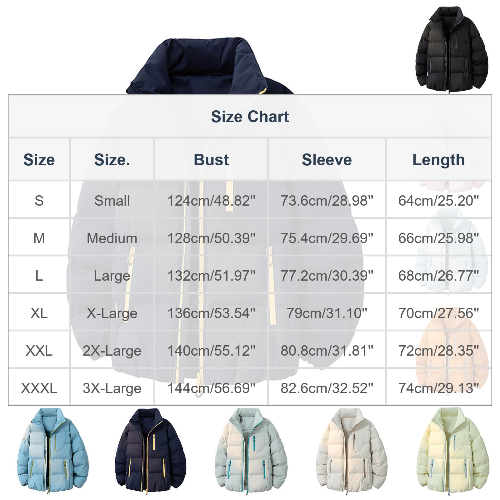 Abrigo Acolchado Chaqueta de Pluma Ultra Ligero Casual Abrigos para Uso Informal OtoñO Abrigo Compresible Chaqueta Plumon Antiviento Al Aire Libre para Hombre con Cremallera Bolsillos Múltiples
