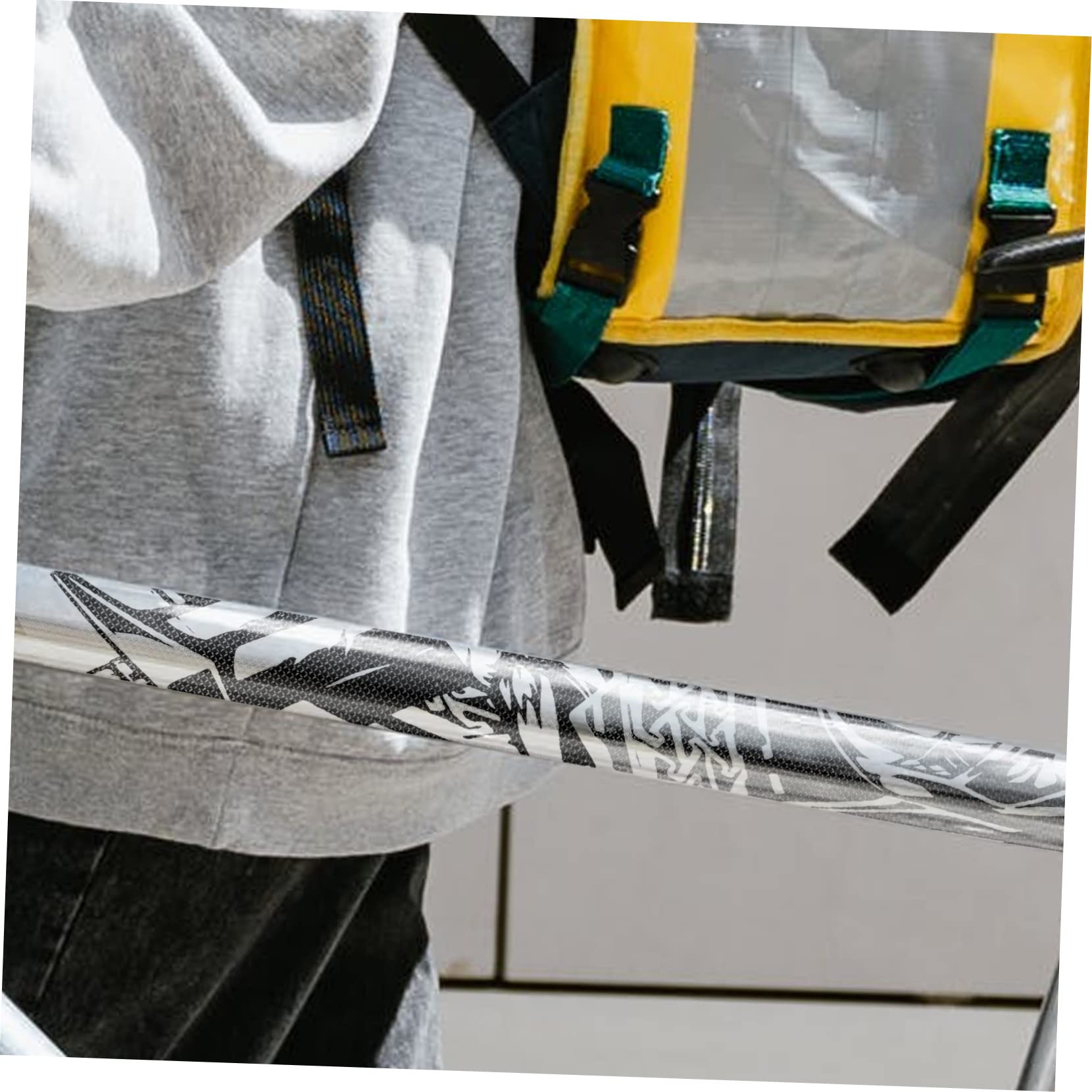 YARNOW 3pièces Film Transparent pour Cadre De Vélo Autocollant Aux Rayures pour Et Étanche Compatible avec Types De Vélos