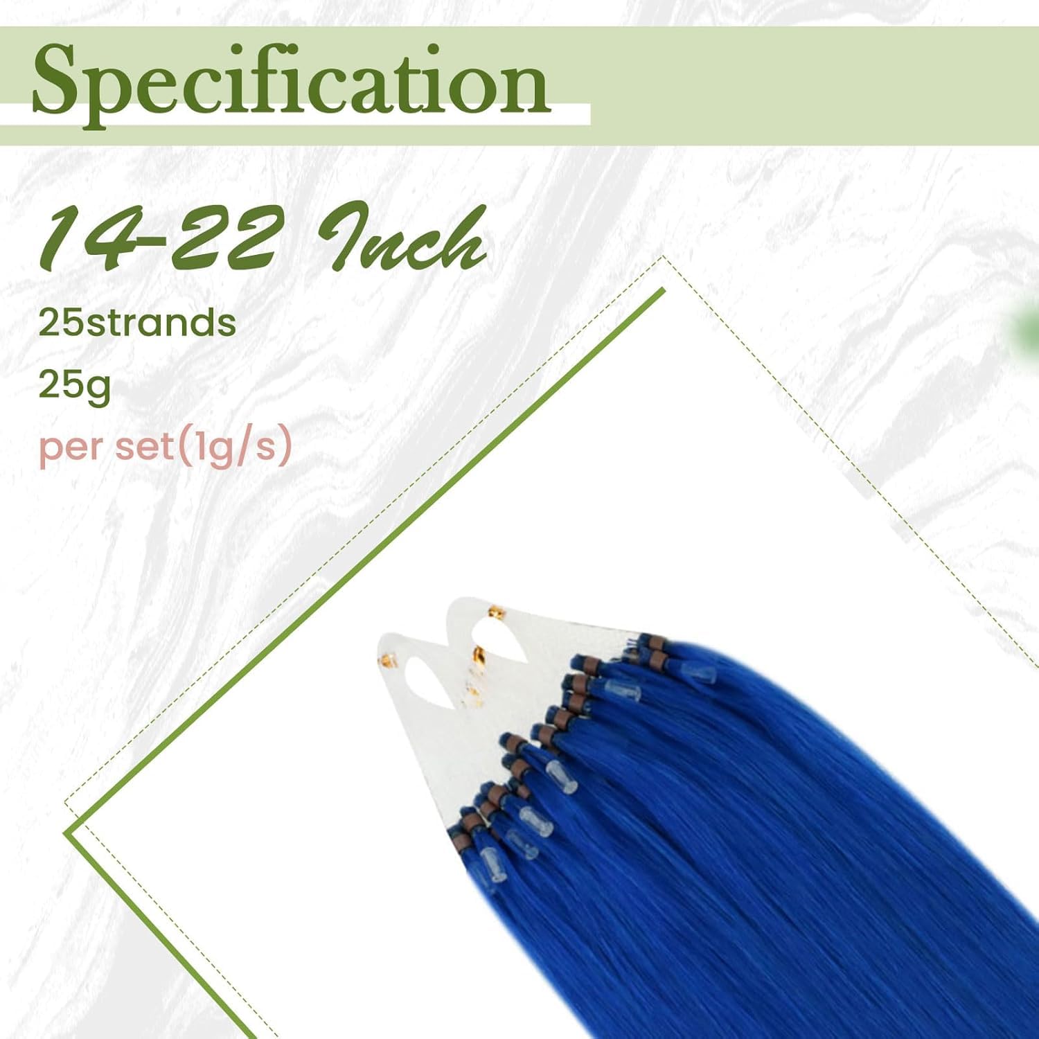 RUNATURE Micro Beads Hair Extensions Real Hair Purple Remy Micro Ring Hair Extensions Invisible Remy Straight Micro Hair 14 Inch 25g/25strands #Purple — view 188