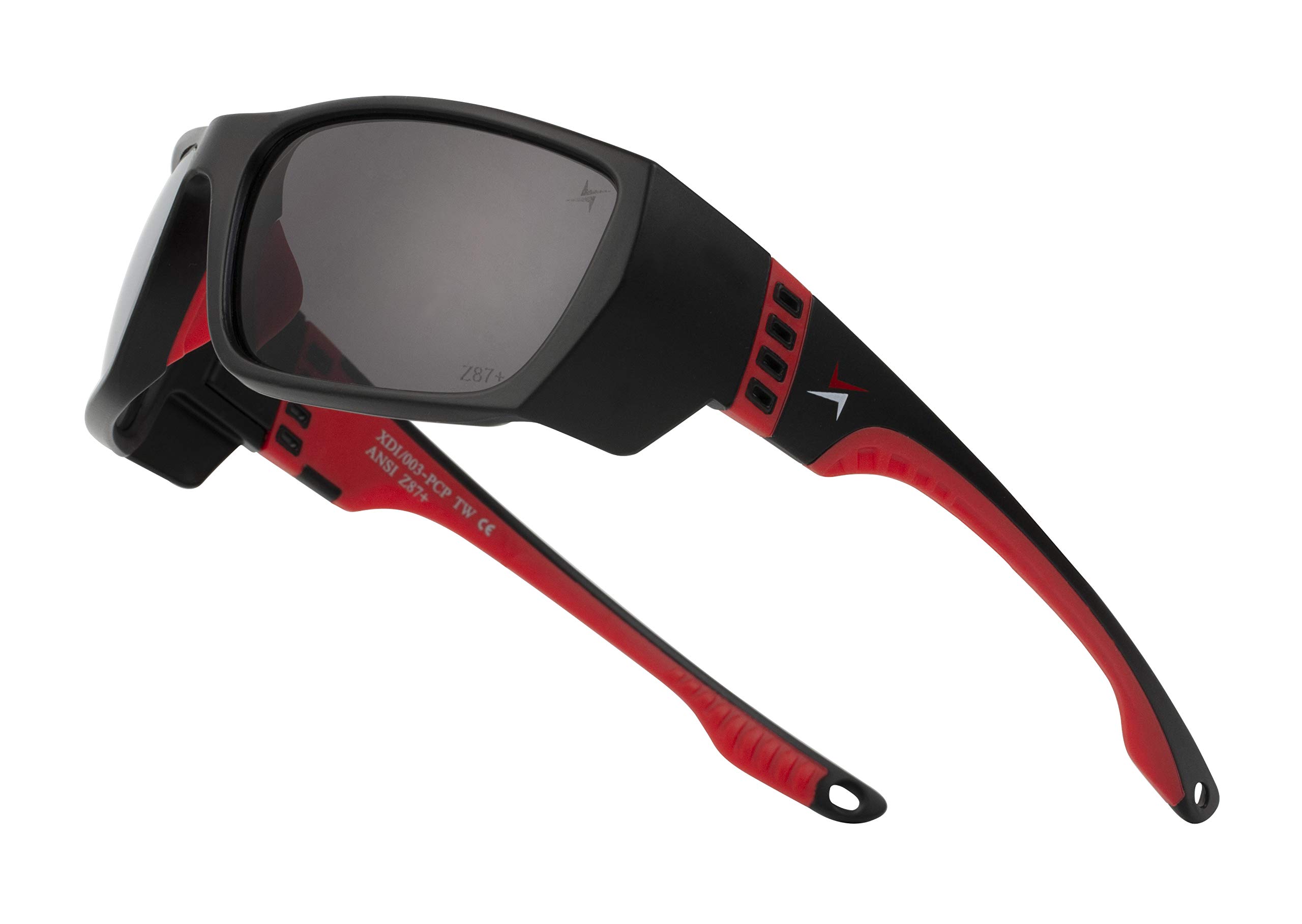 ANSI Z87+ Safety Sunglasses Impact Resistant Polycarbonate Lens & Frame (Made In Taiwan)