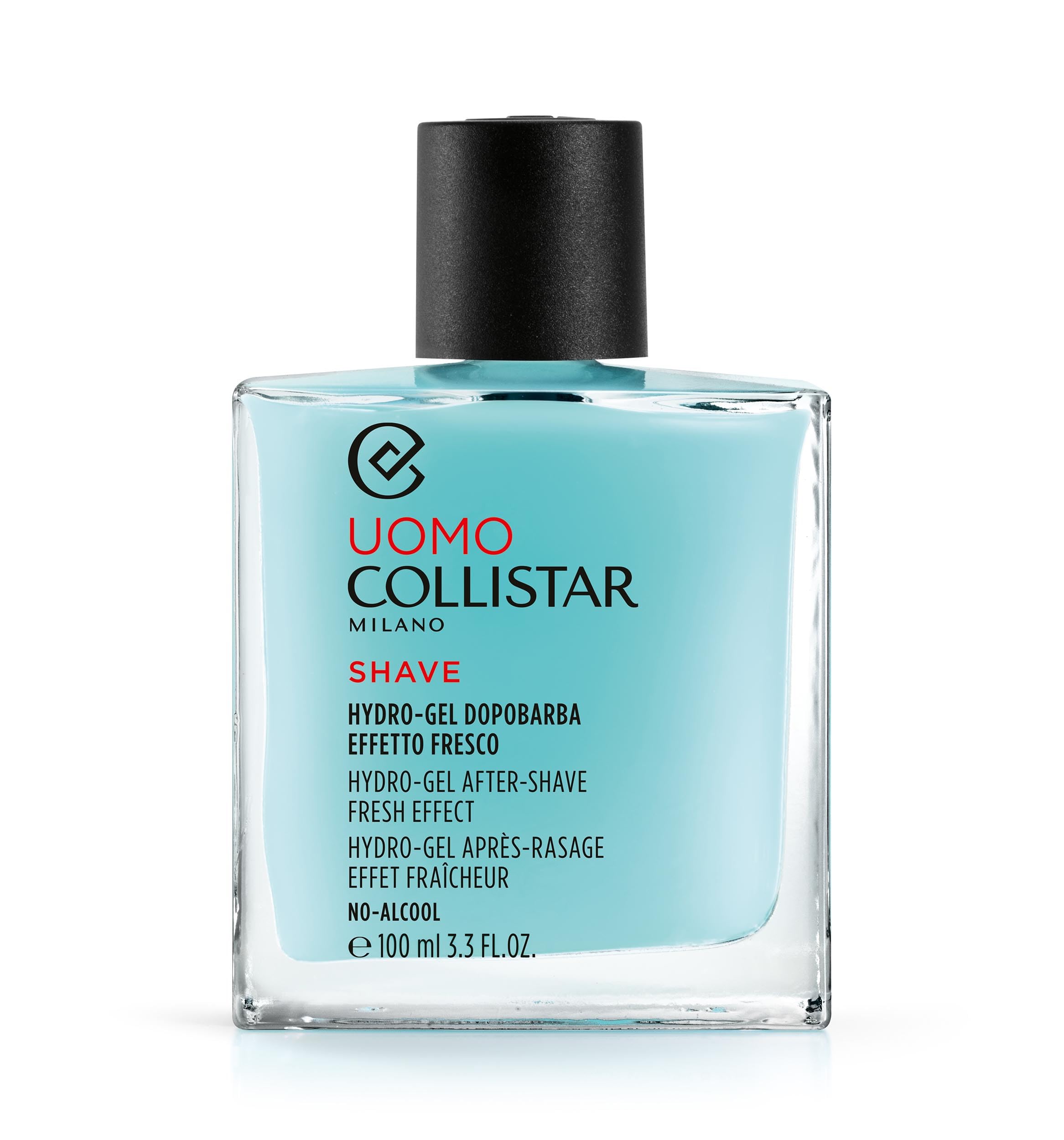 Collistar Aftershave Hydro-Gel Mit Frische-Effekt - Alkoholfrei, Versorgt die Haut mit Feuchtigkeit, beruhigt Rötungen und Irritationen