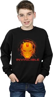Marvel Boys Avengers Iron Man Invincible Sweatshirt