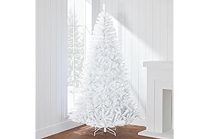 White Pre-Lit Christmas Tree 4FT - Artificial Pre-Lit Christmas Tree for Holiday Decoration